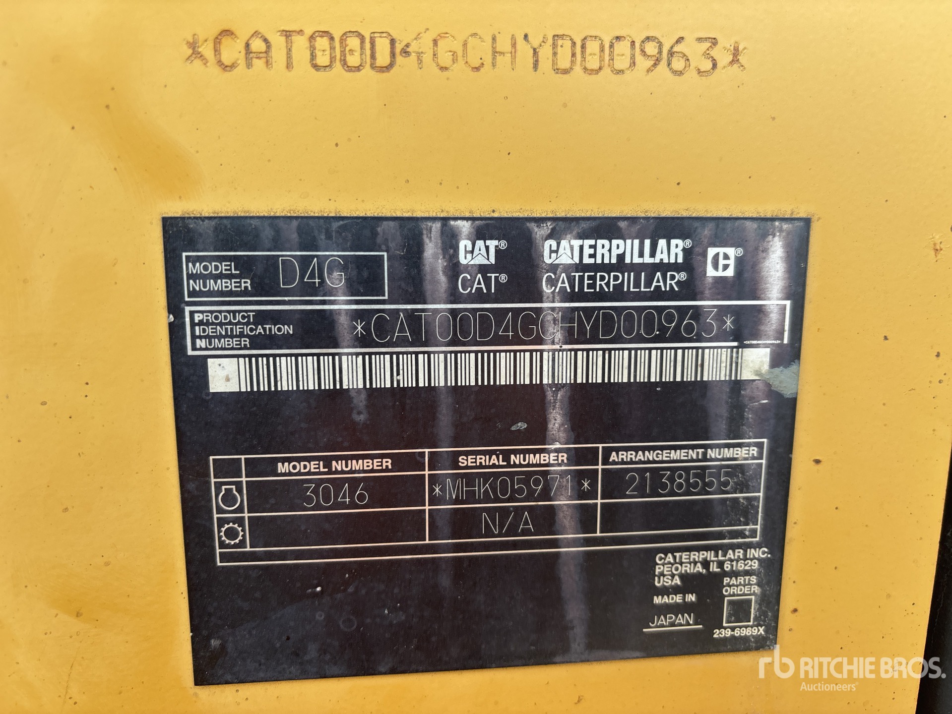 2005 Caterpillar D4G XL