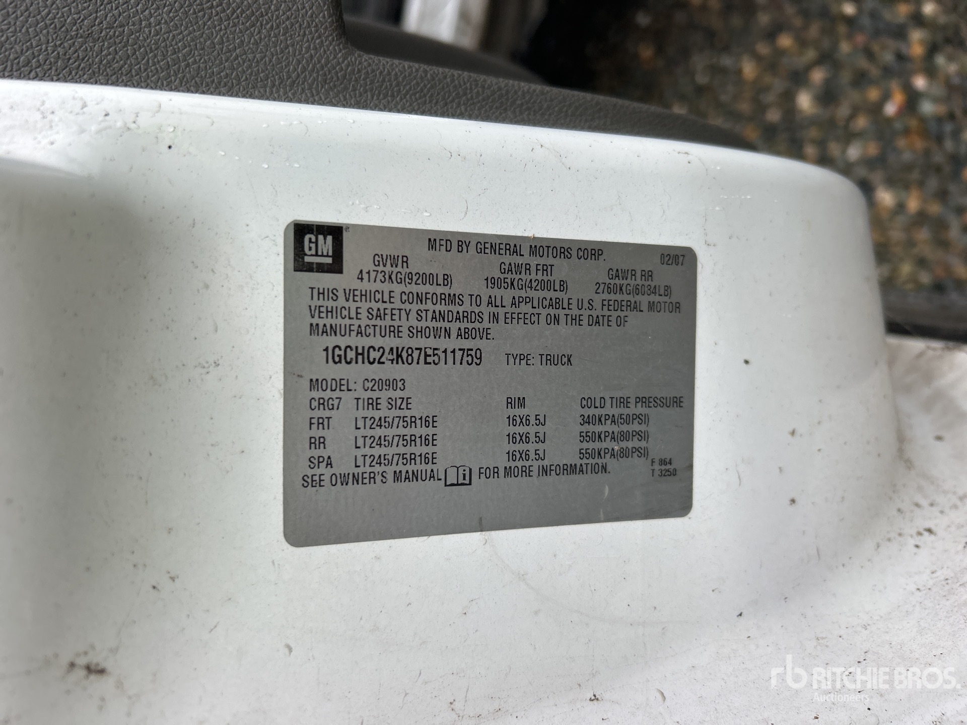 2007 Chevrolet SILVERADO 2500H