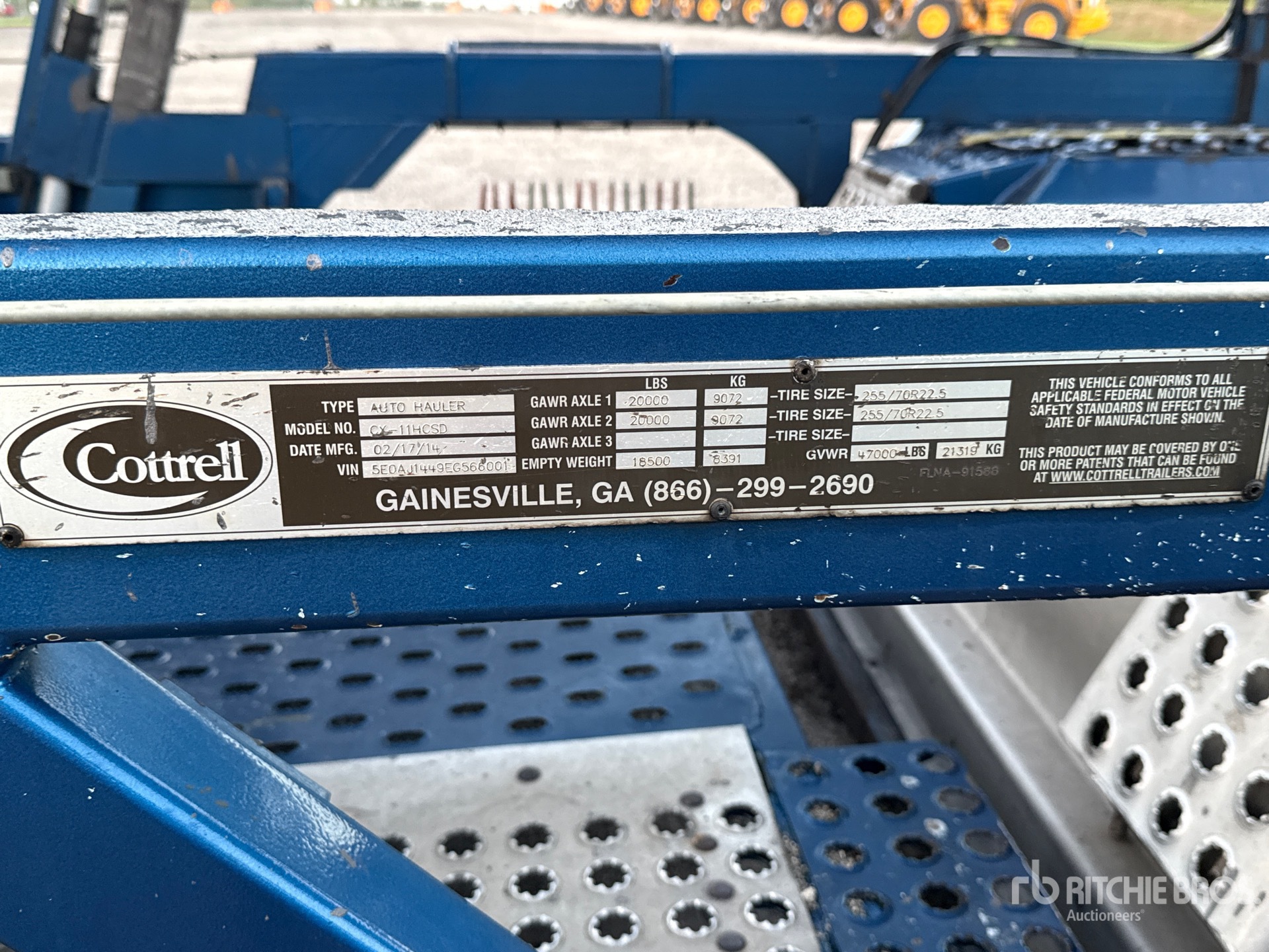 2014 Cottrell CX-11HCSD