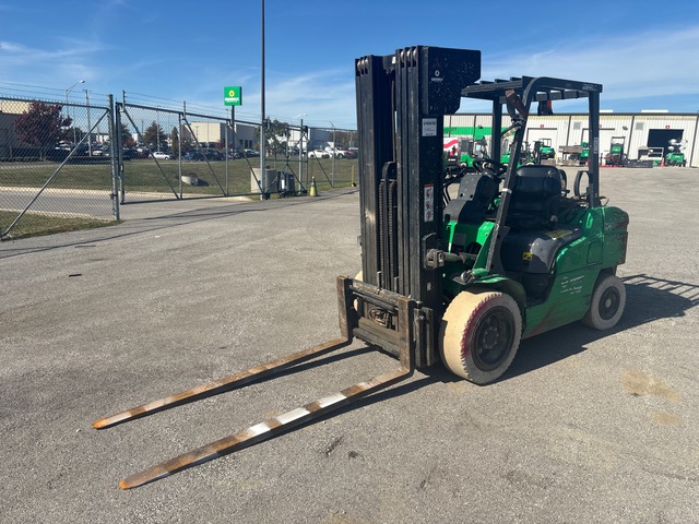 2017 Mitsubishi FG30NGLP 4200 lb Cushion Tire Forklift