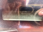 General Appearance with Frame Stamp Serial Number/VIN Photo