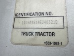 General Appearance with Numéro de série/Numéro d'identification du véhicule automobile