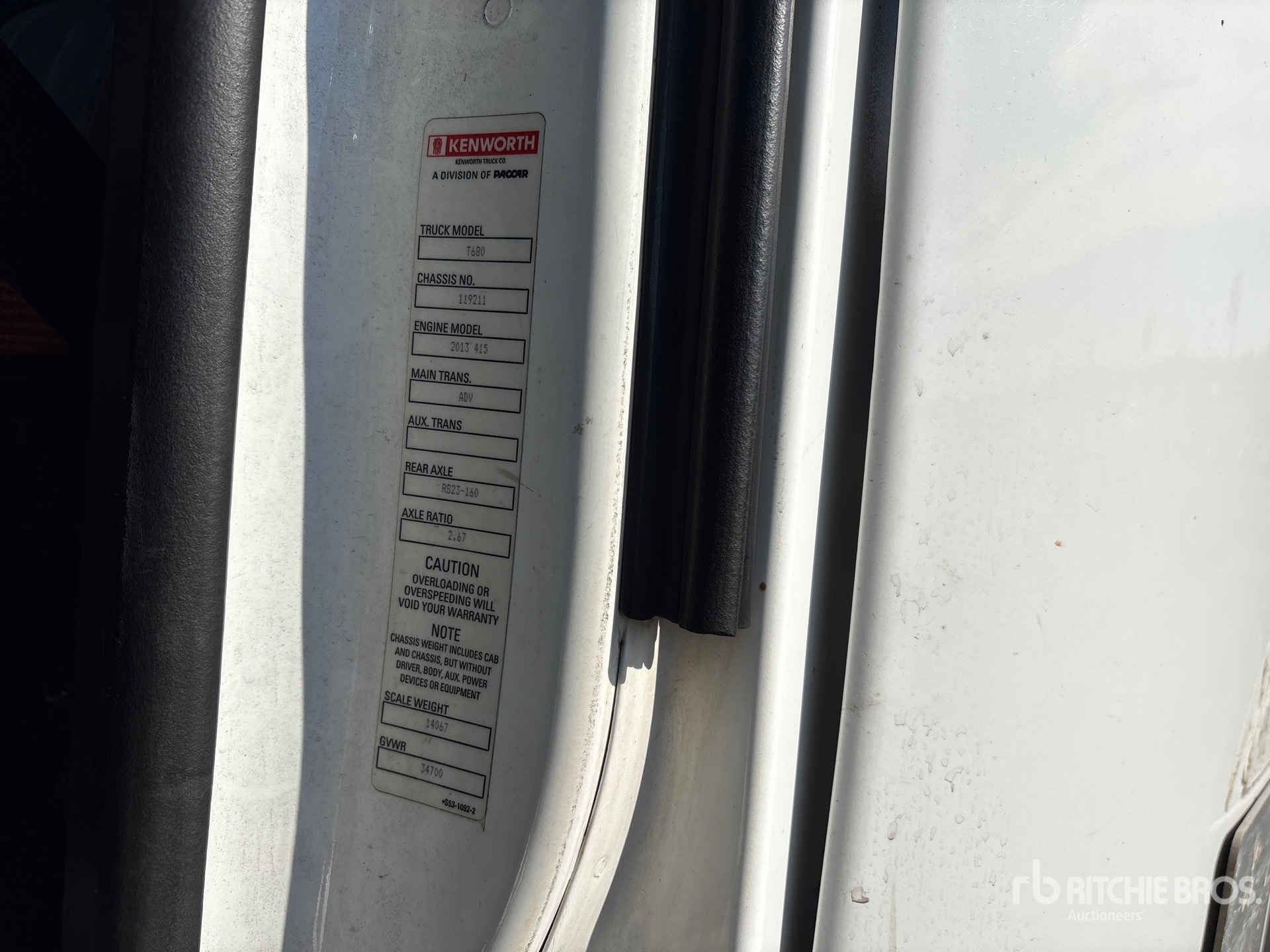 2016 Kenworth T680