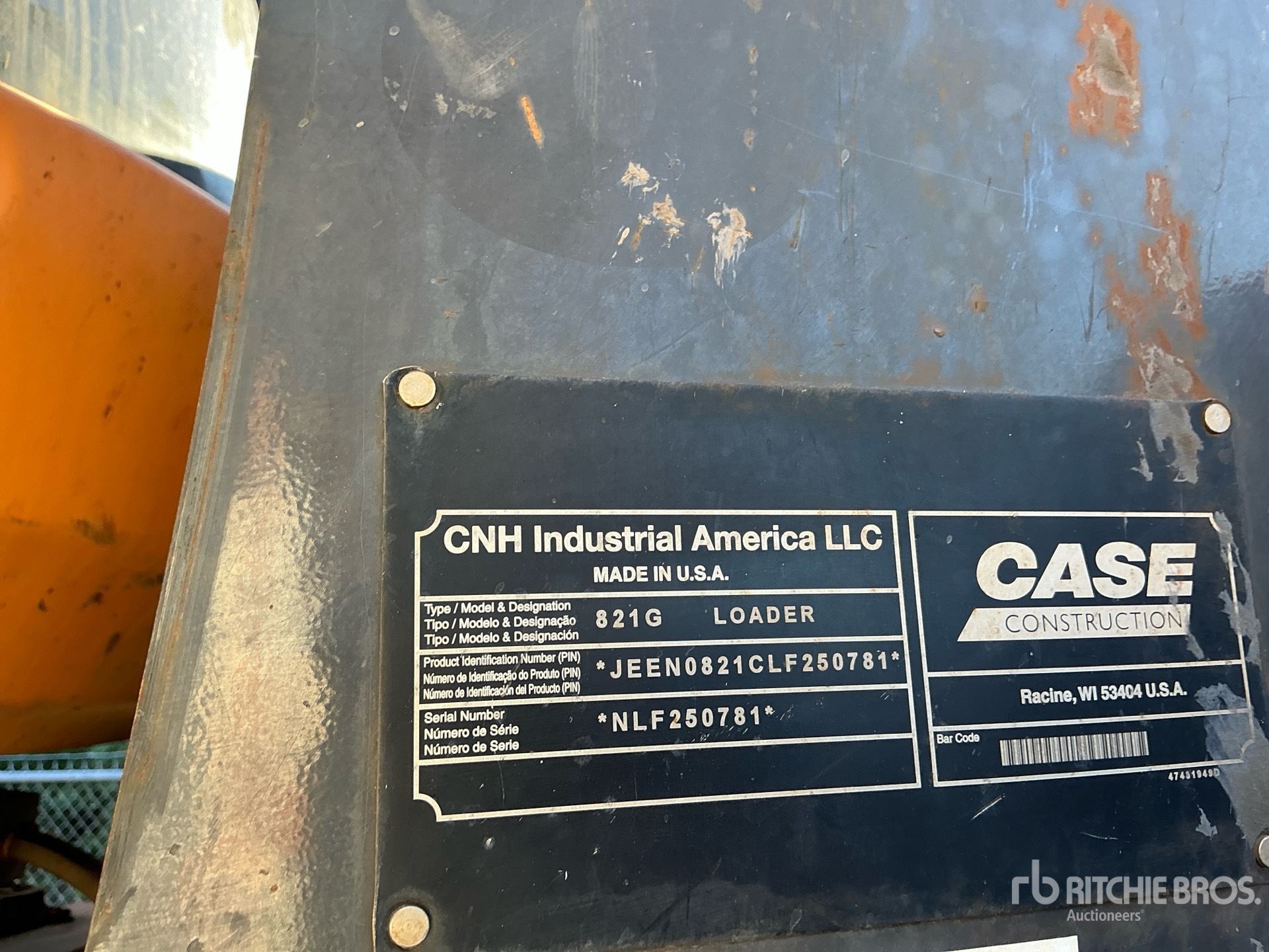 2020 Case 821G