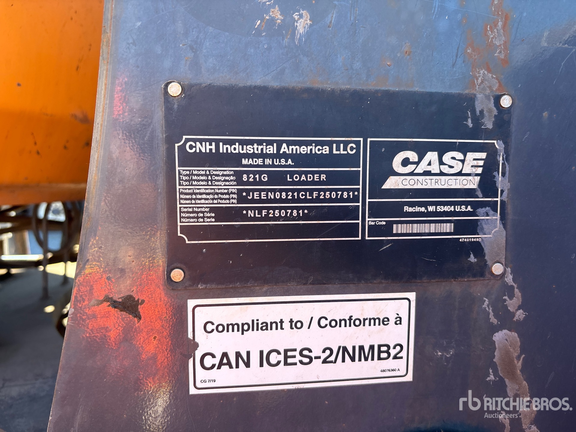 2020 Case 821G