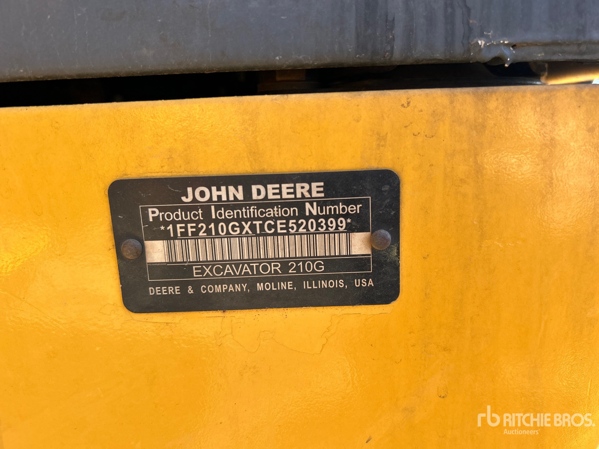 2012 John Deere 210G LC