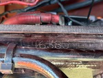 General Appearance with Frame Stamp Serial Number/VIN Photo