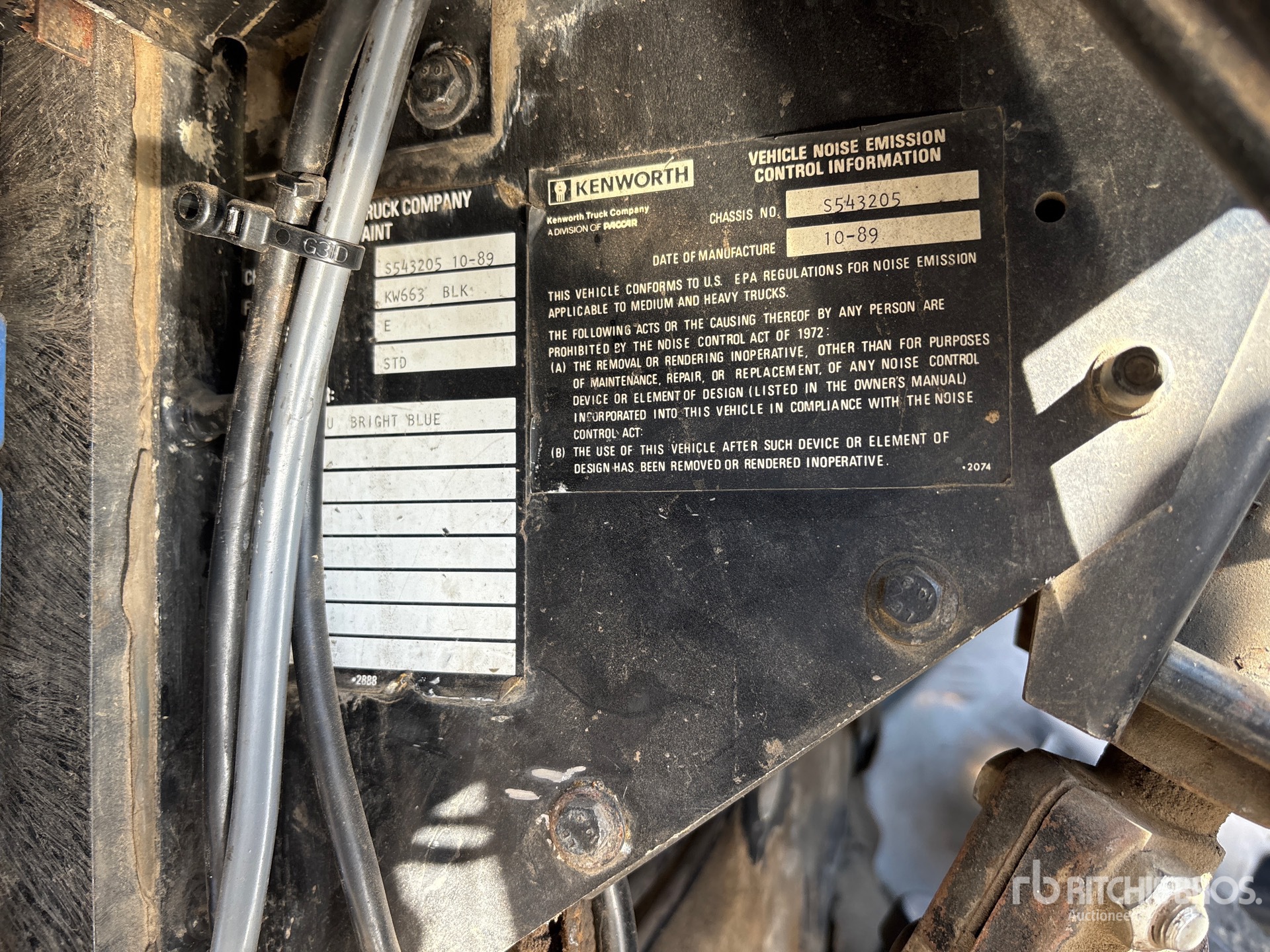 1990 Kenworth W900