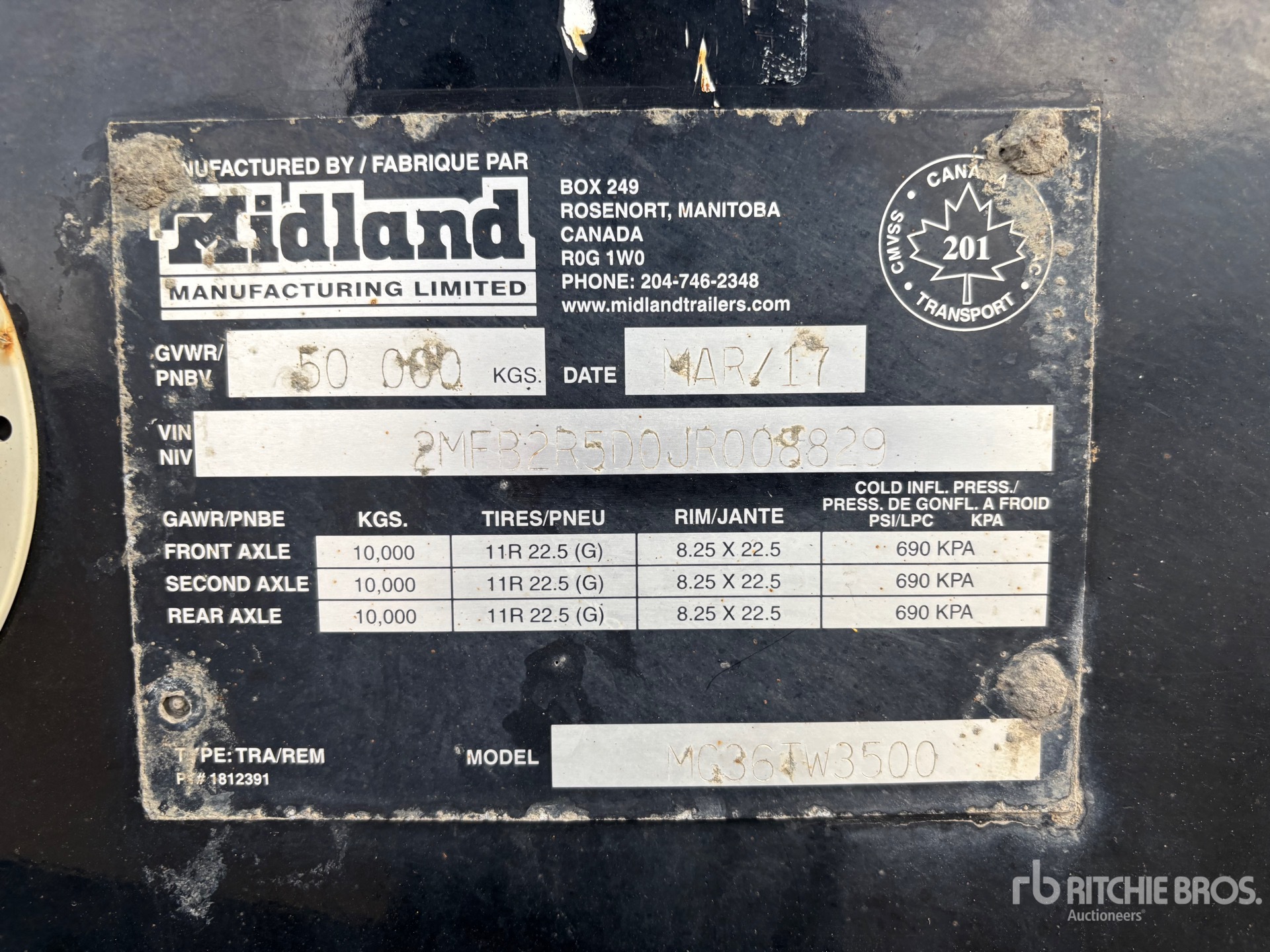 2018 Midland 21 FT SUPER B-TRAIN LEAD