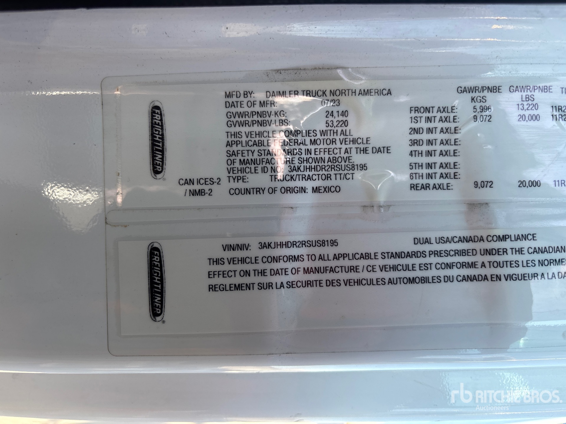 2024 Freightliner CASCADIA 126