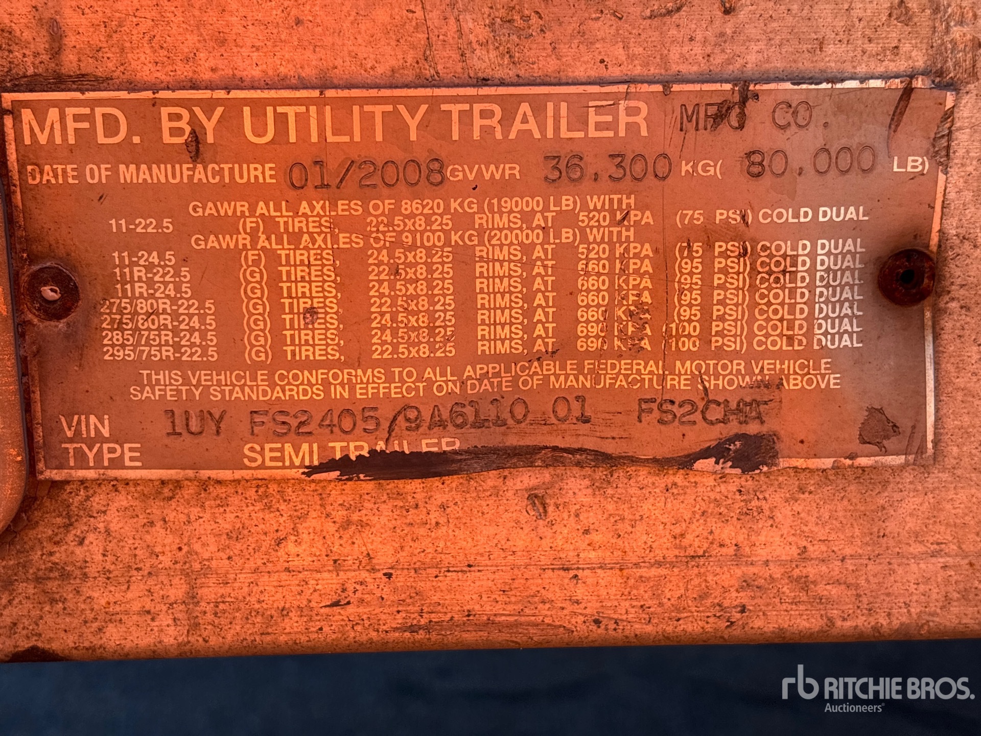2009 Utility FS2CHA