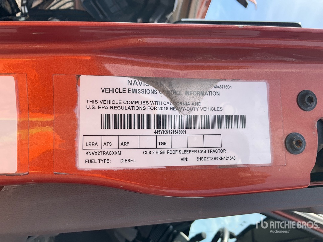 2019 International LT625