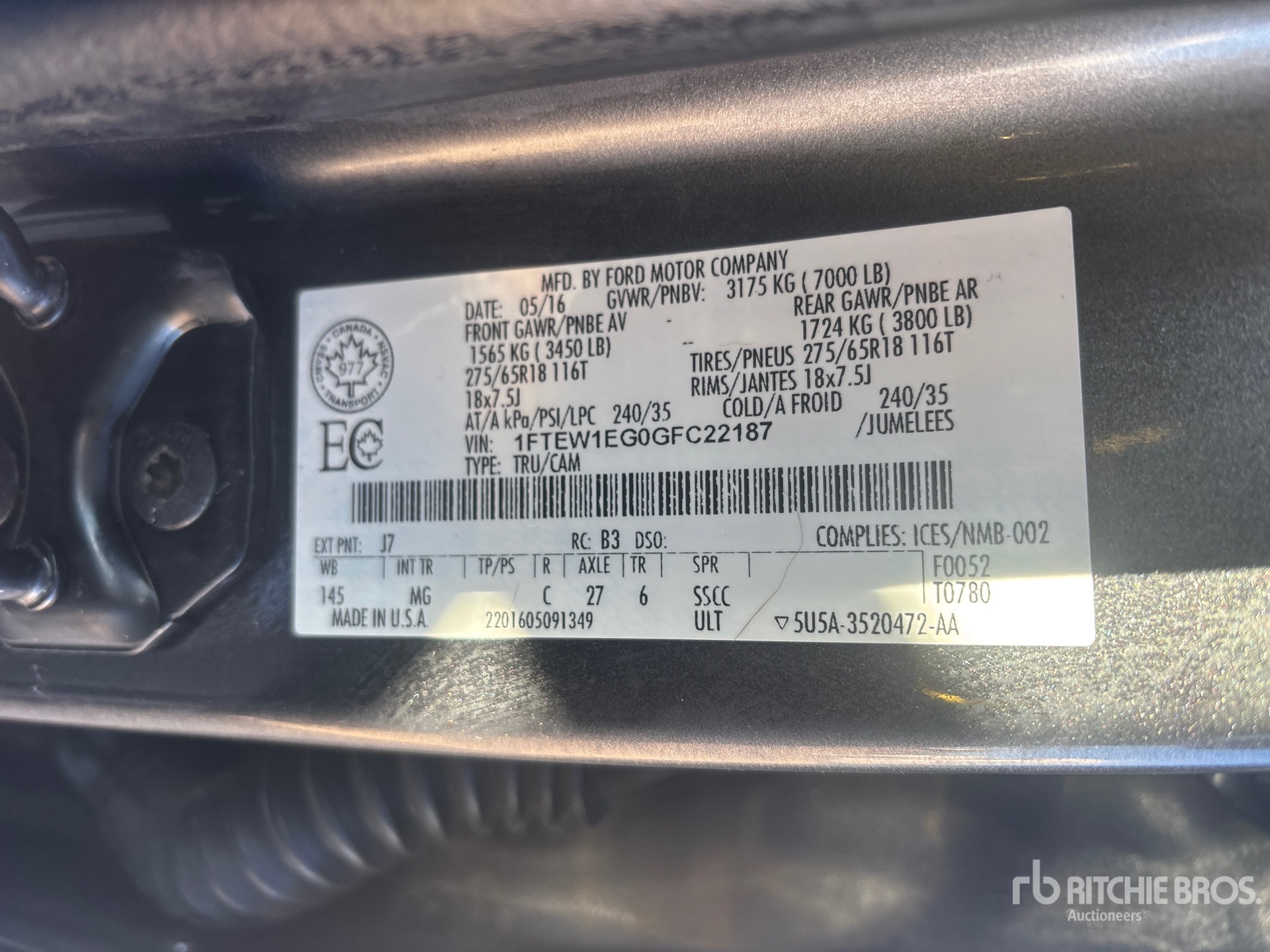 2016 Ford F-150
