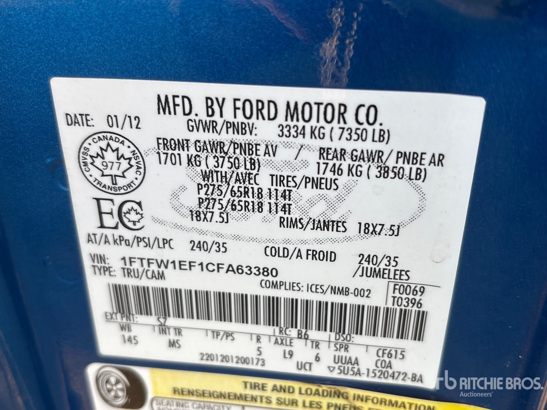 2012 Ford F-150