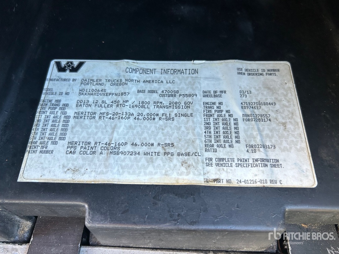 2014 Western Star 4700SB