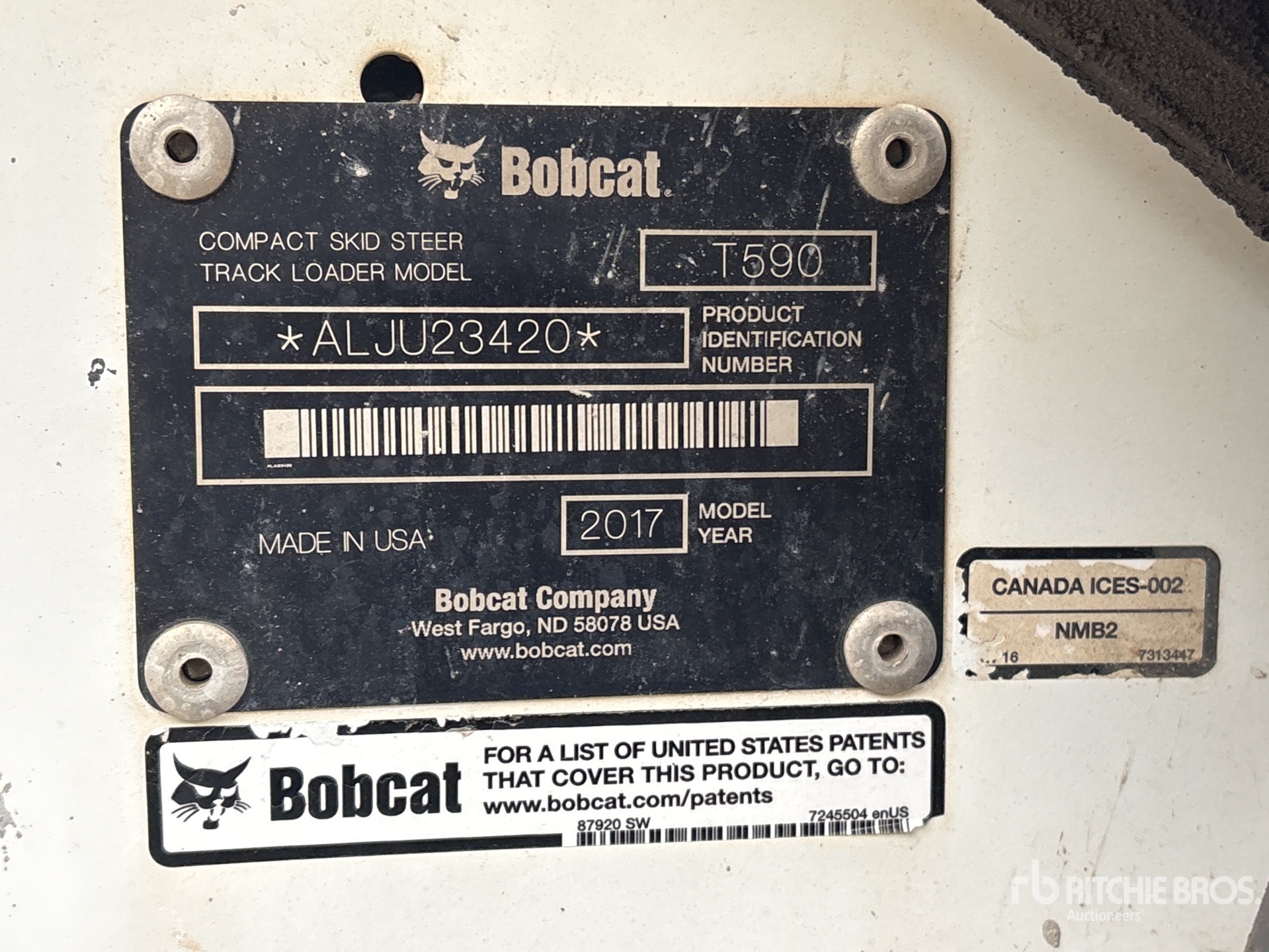 2017 Bobcat T590