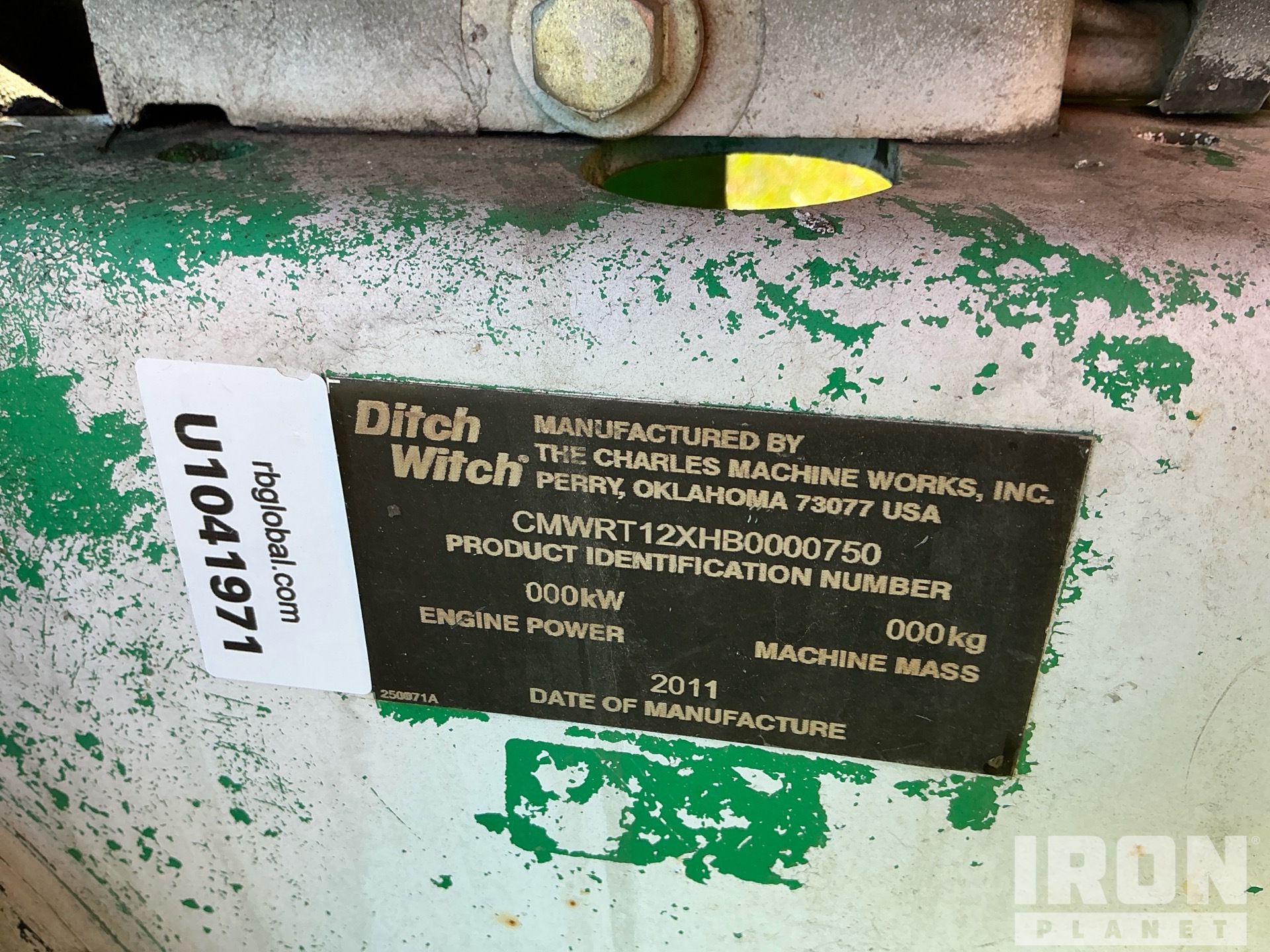 2011 Ditch Witch RT