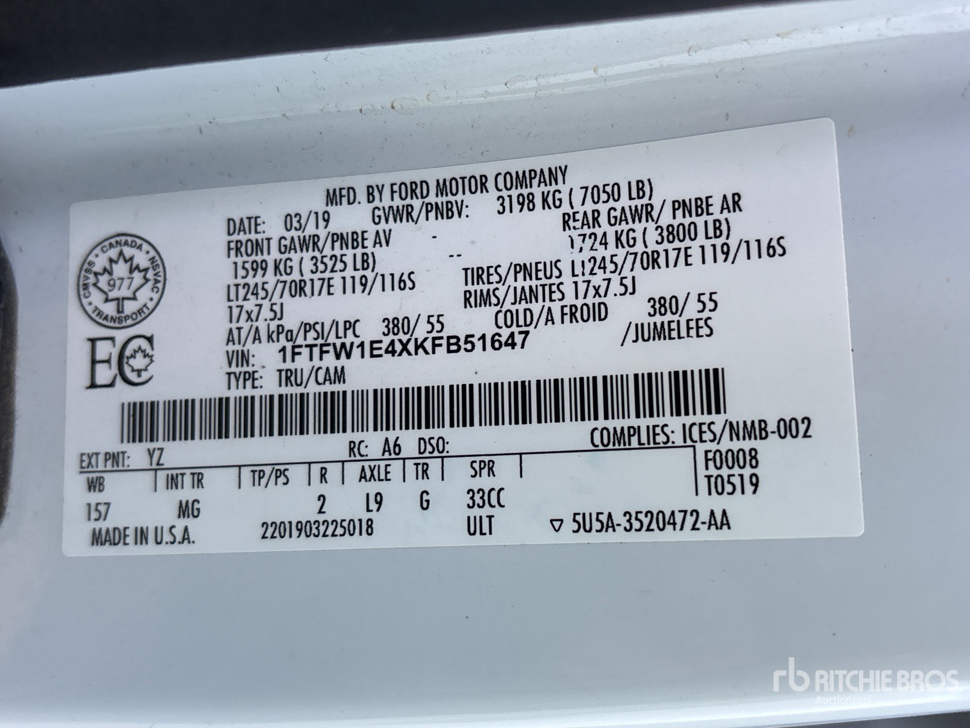 2019 Ford F-150