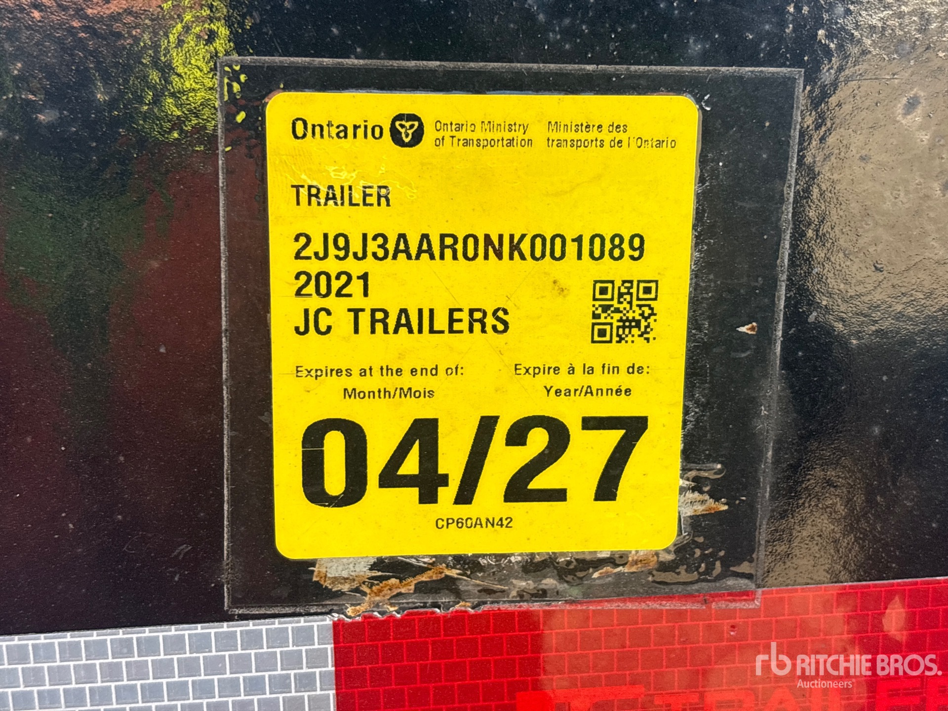 2022 JC TRI/A REMOVABLE GOOSENECK