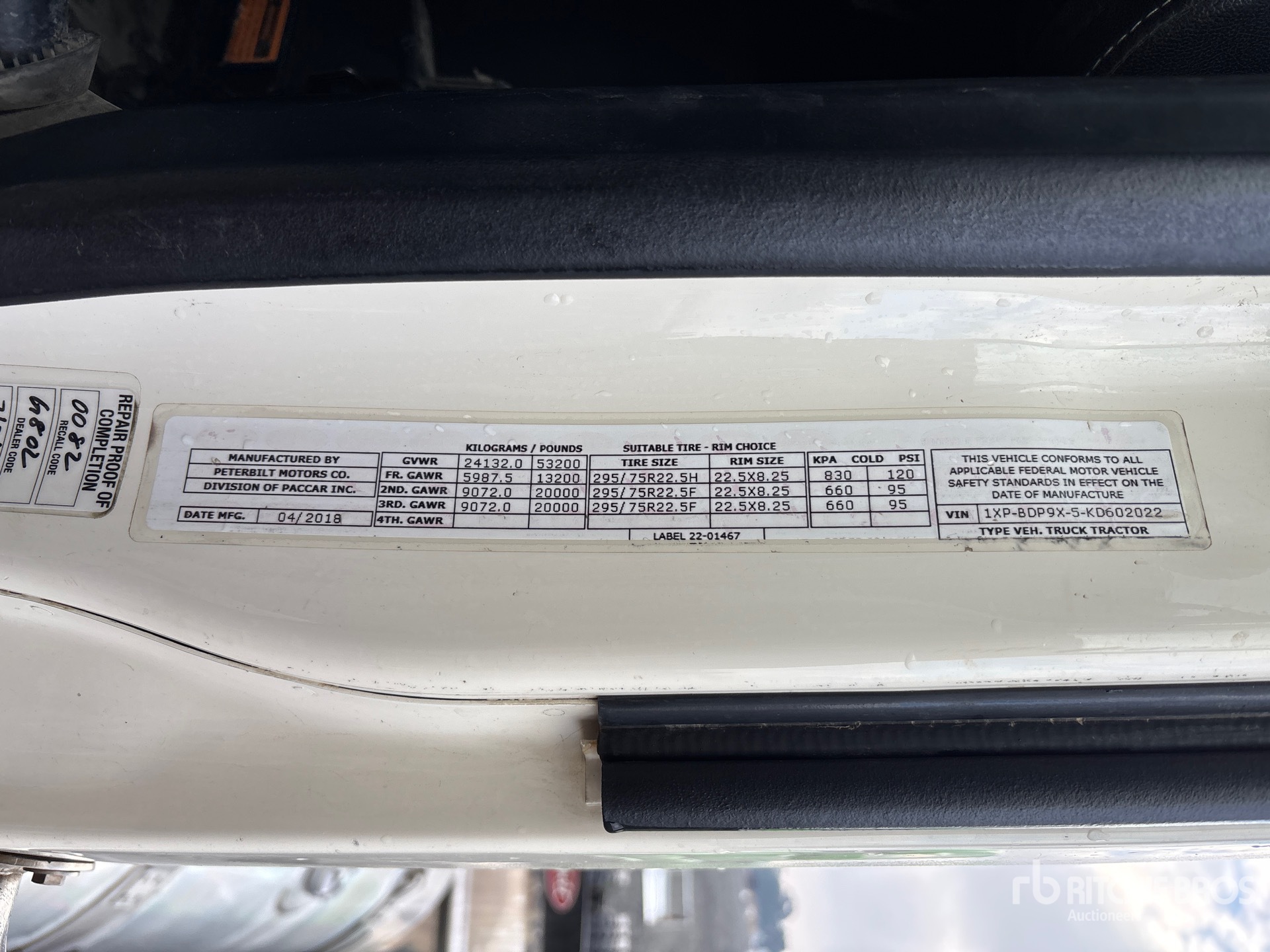 2019 Peterbilt 579