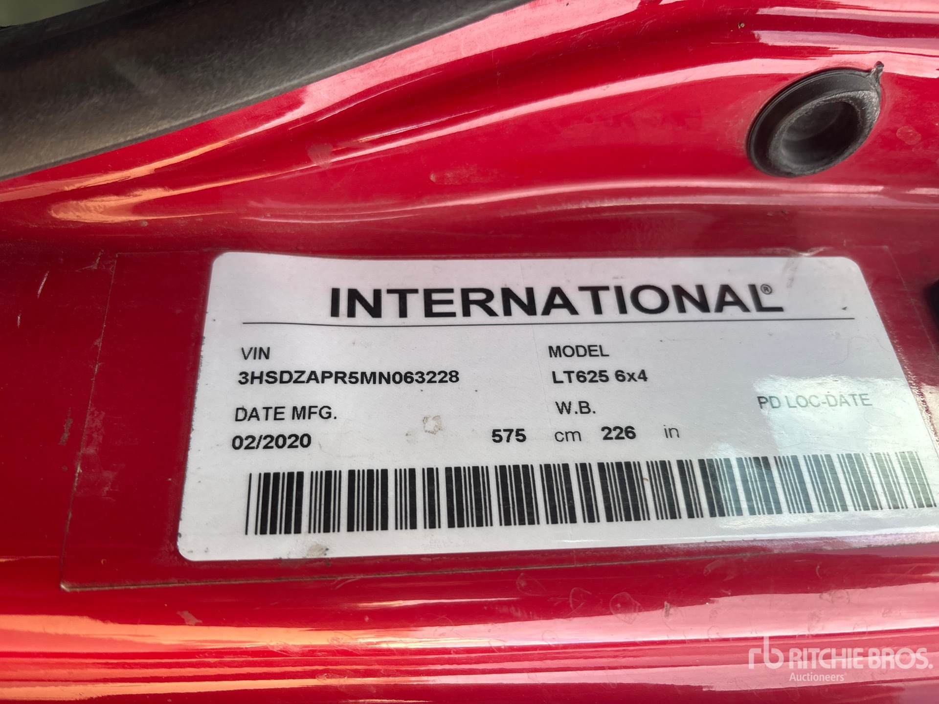 2021 International LT625