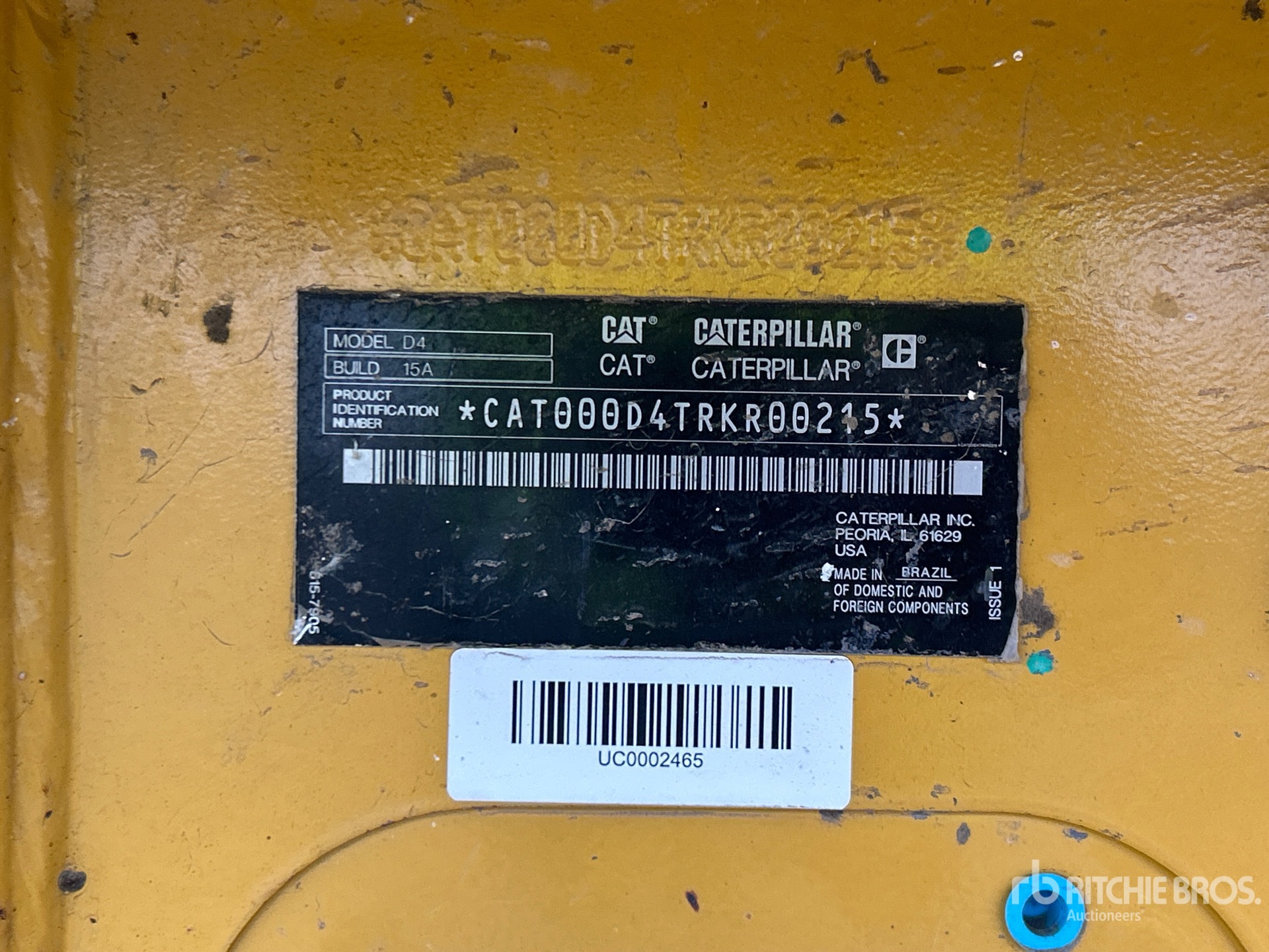 2021 Caterpillar D4