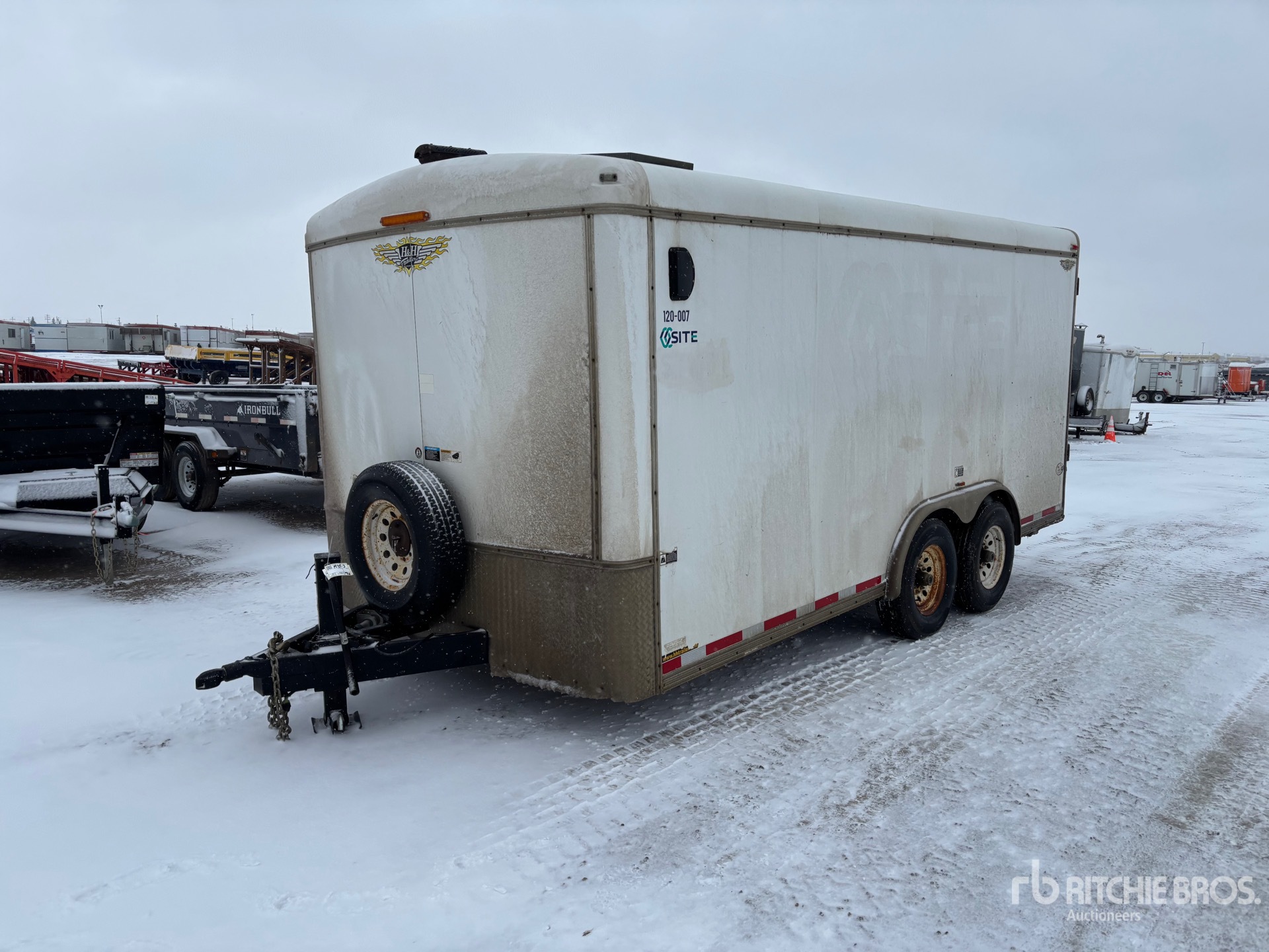 2008 H&H 16 ft T/A Steam