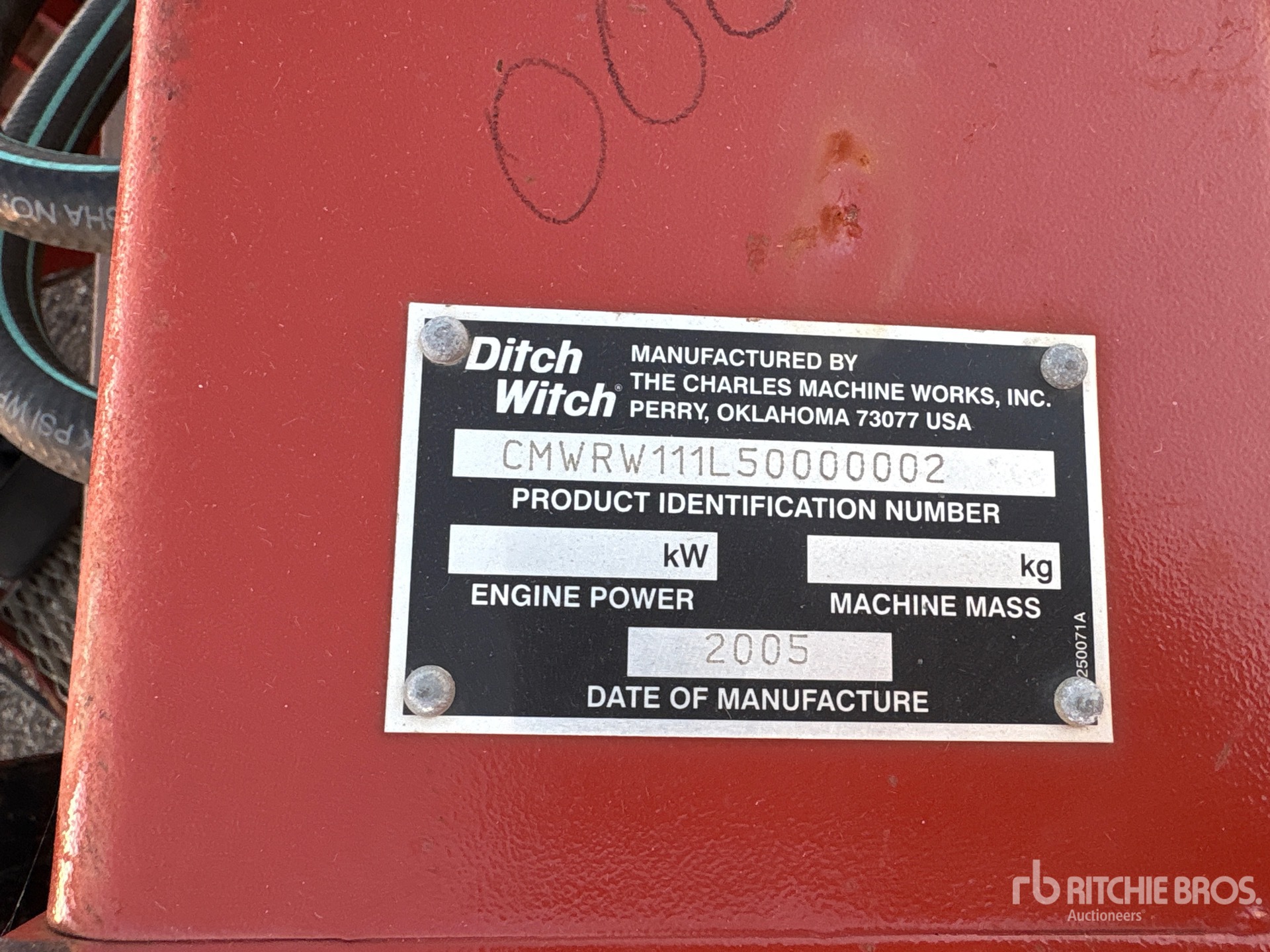 2003 Ditch Witch JT17M