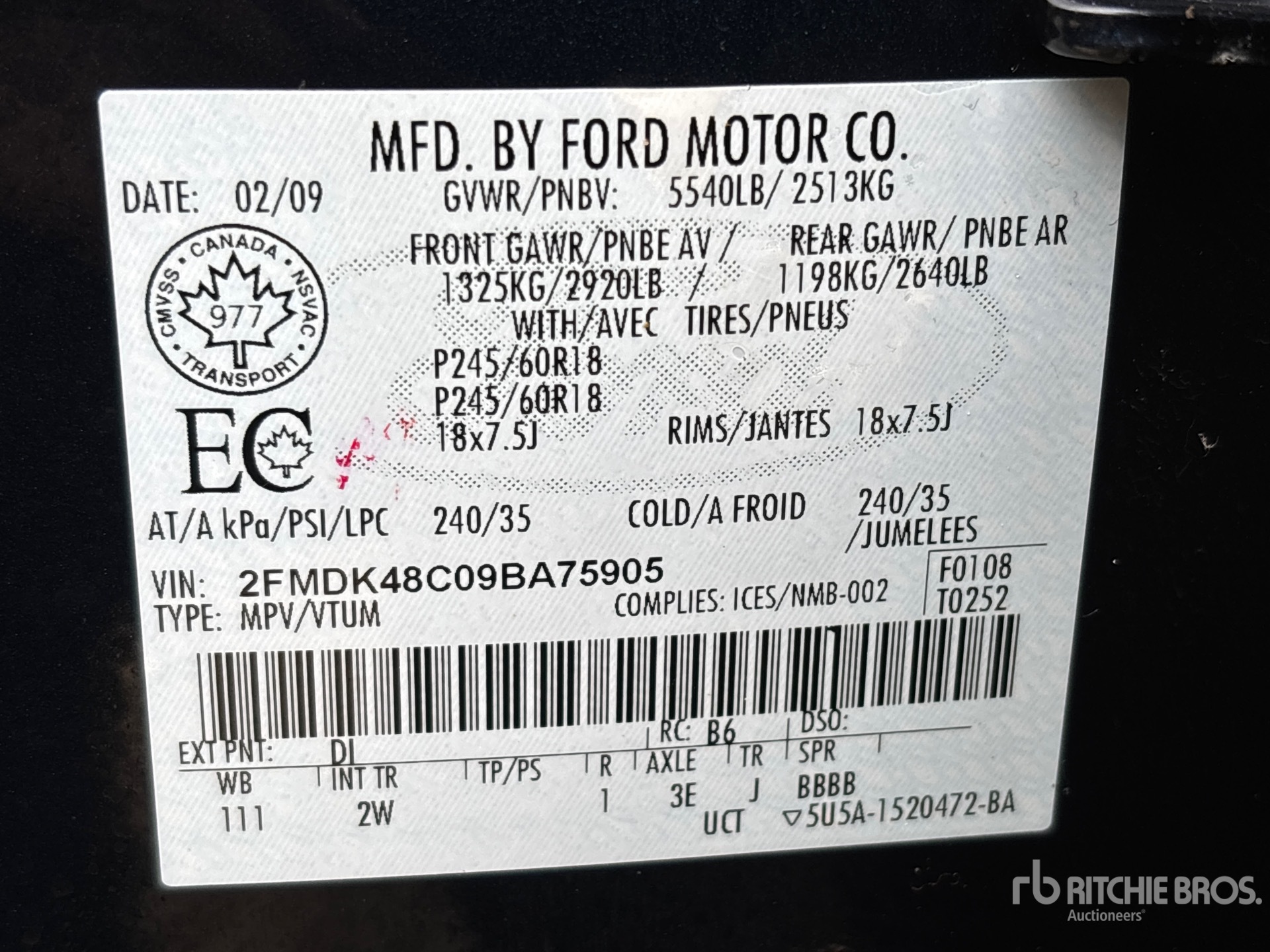 2009 Ford EDGE