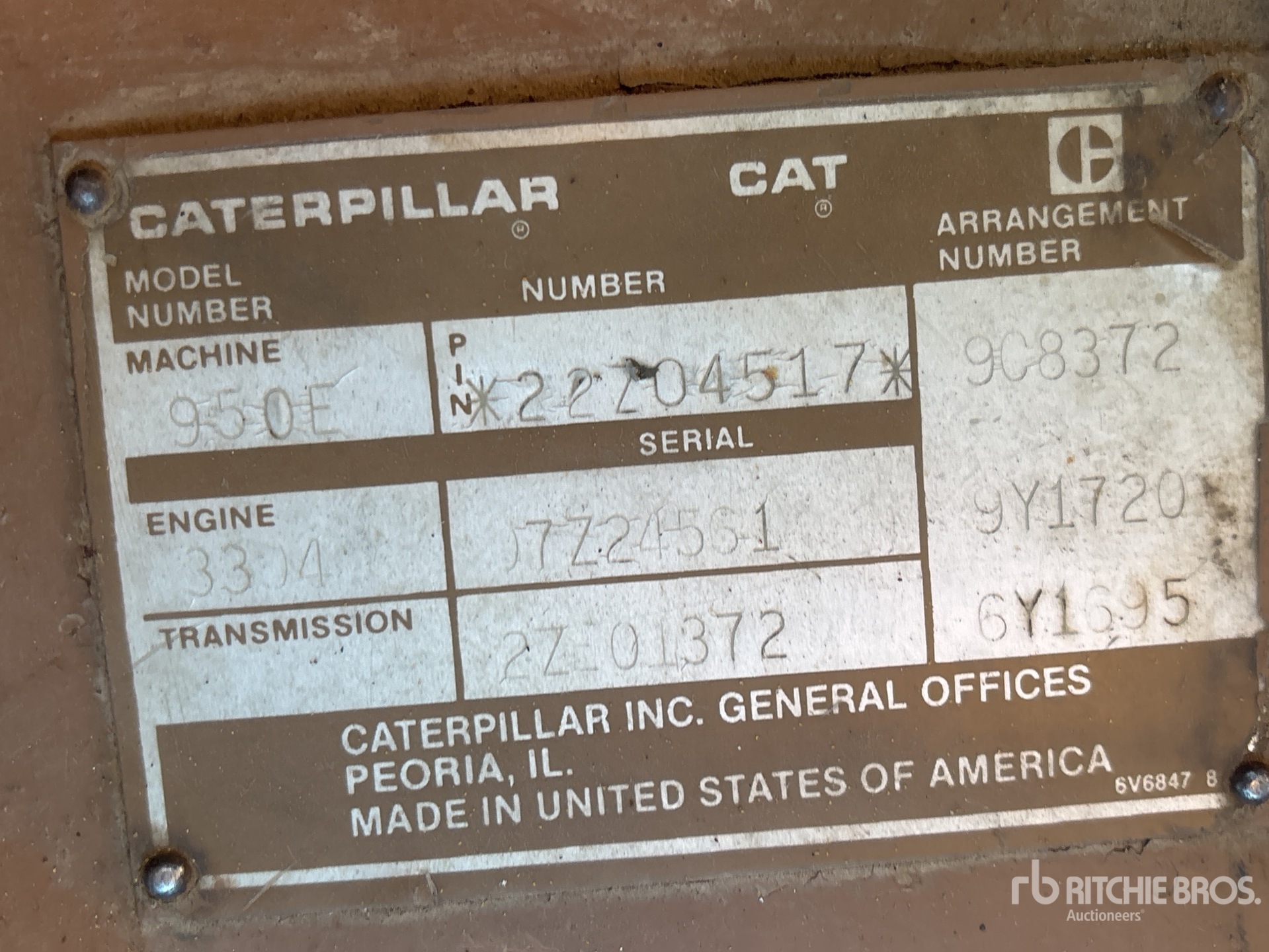 1989 Caterpillar 950E