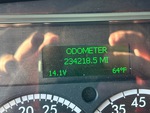 General Appearance with Hour Meter / Odometer