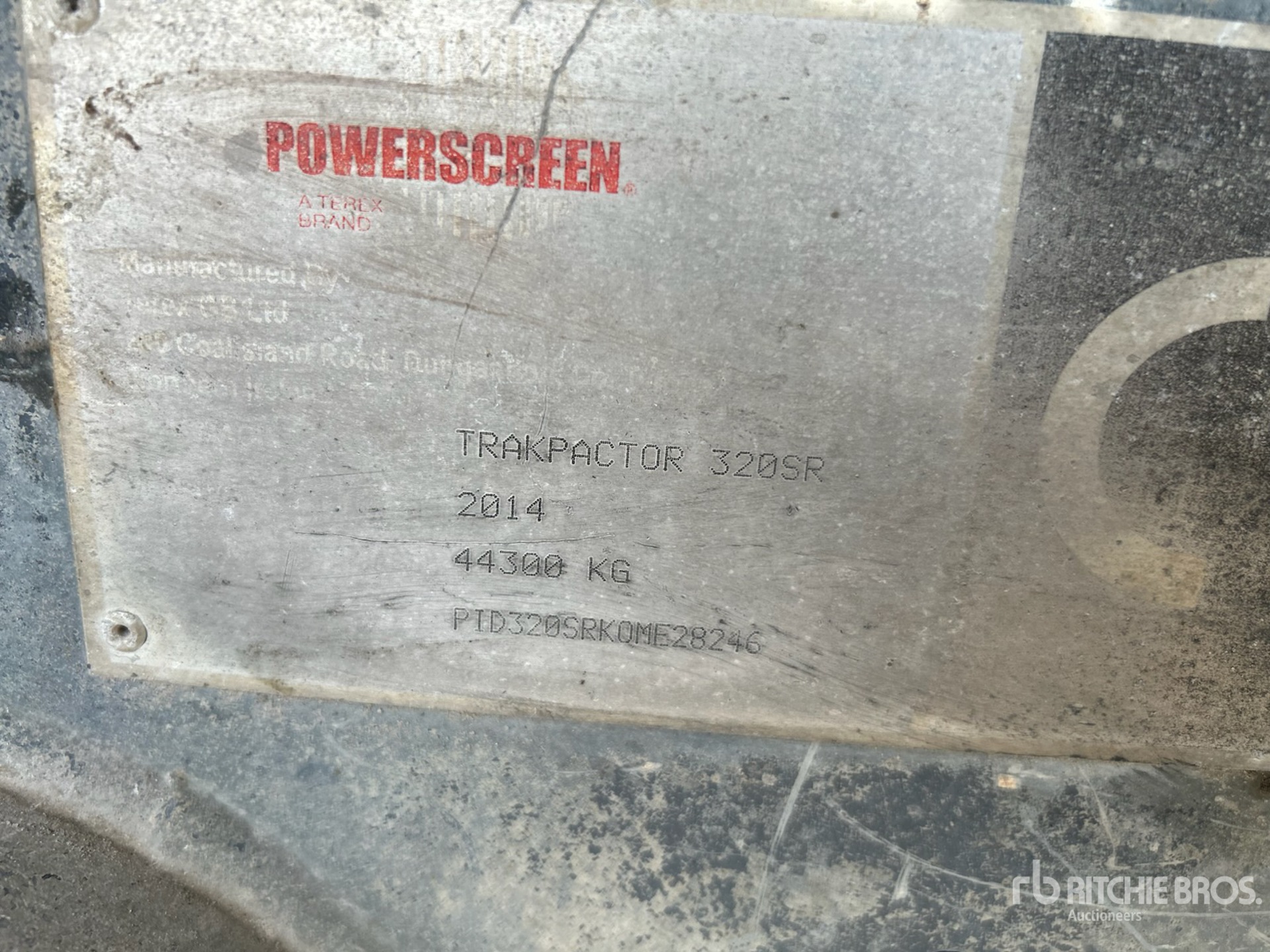 2014 Powerscreen TRAKPACTOR 320S