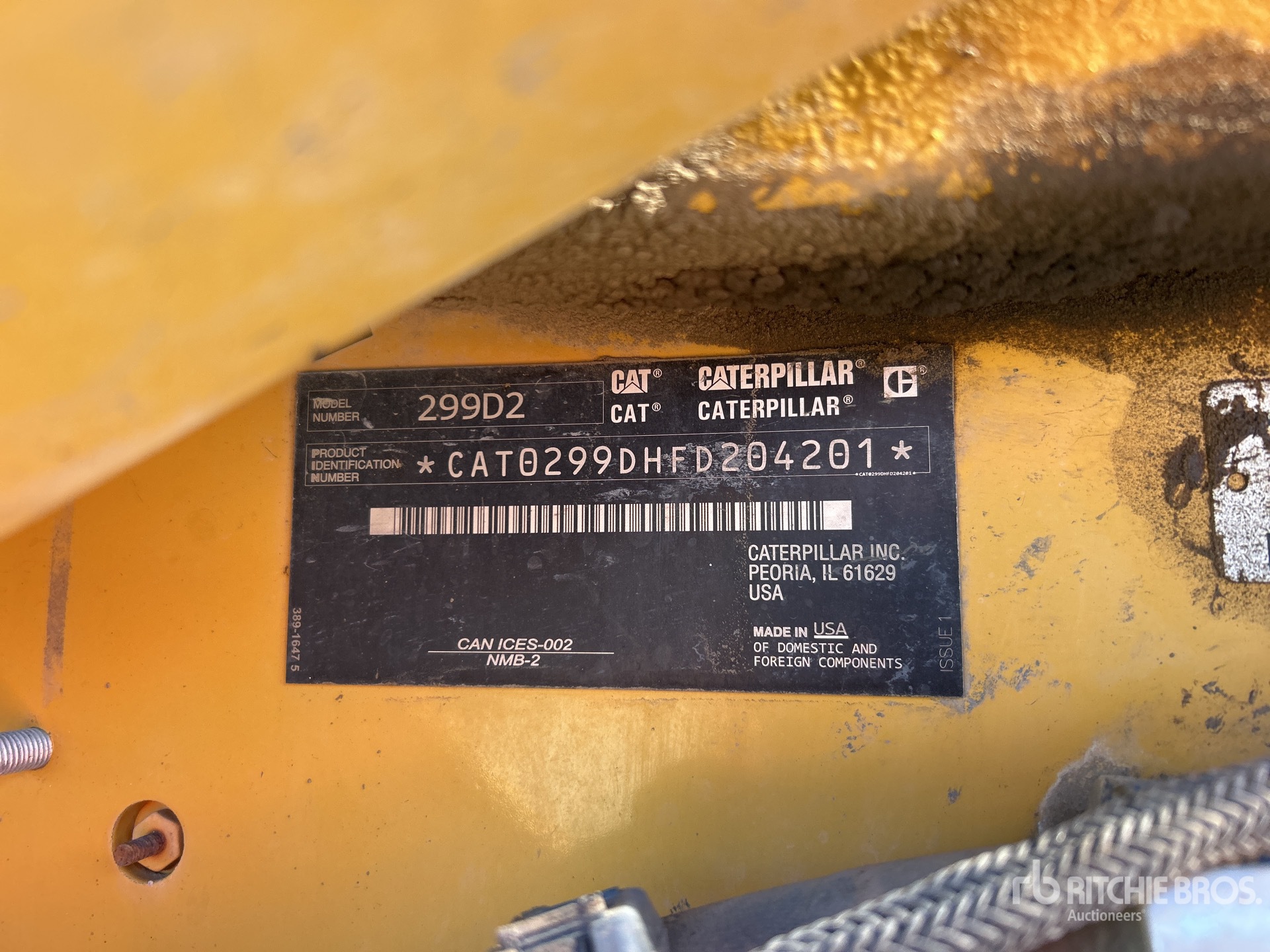 2018 Caterpillar 299D2