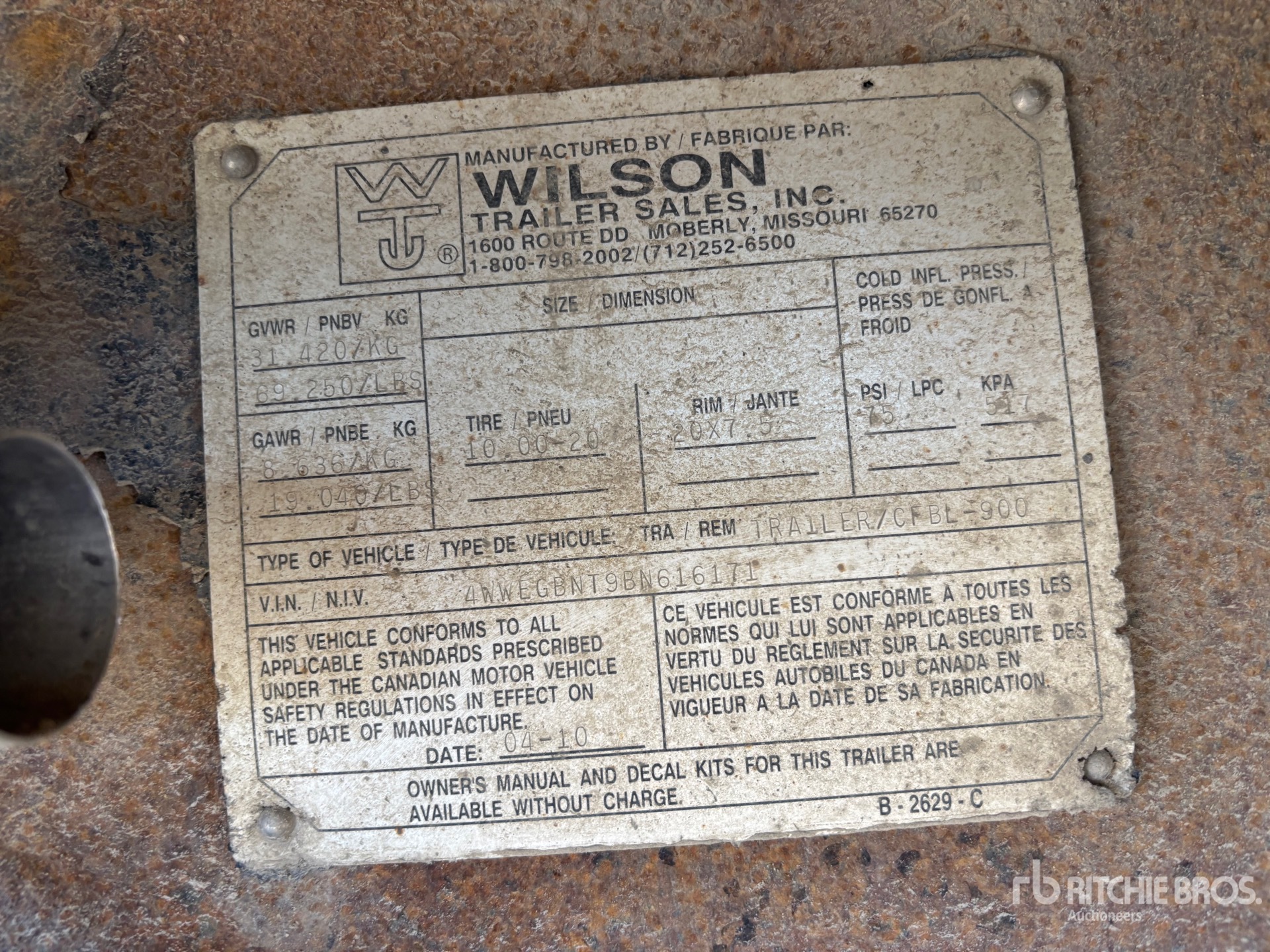 2011 Wilson 32 FT SUPER B-TRAIN LEAD