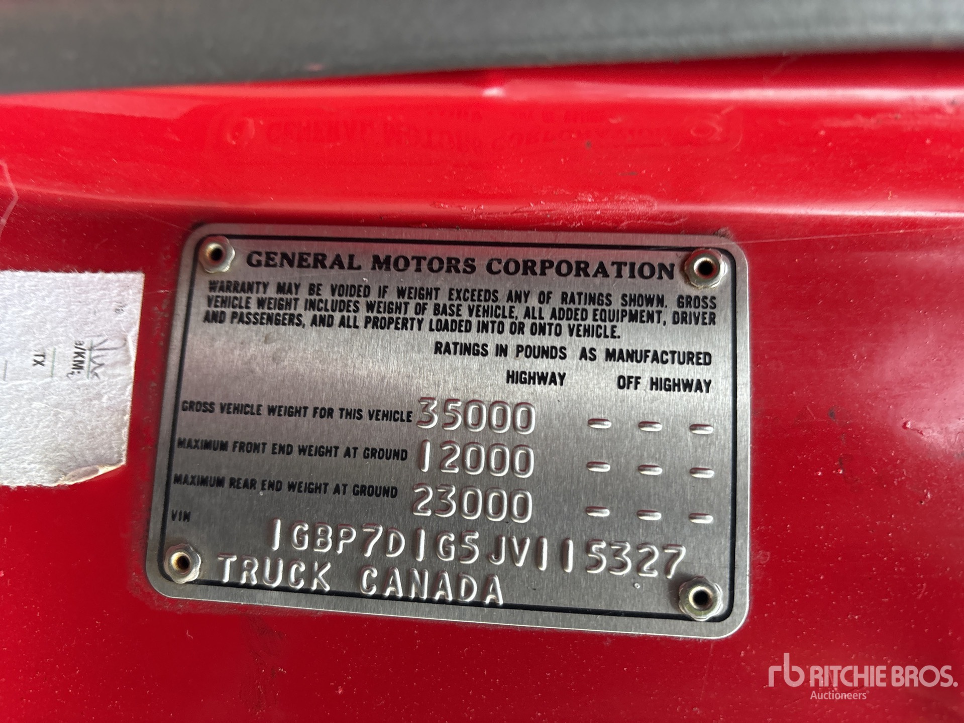 1988 Chevrolet C6500