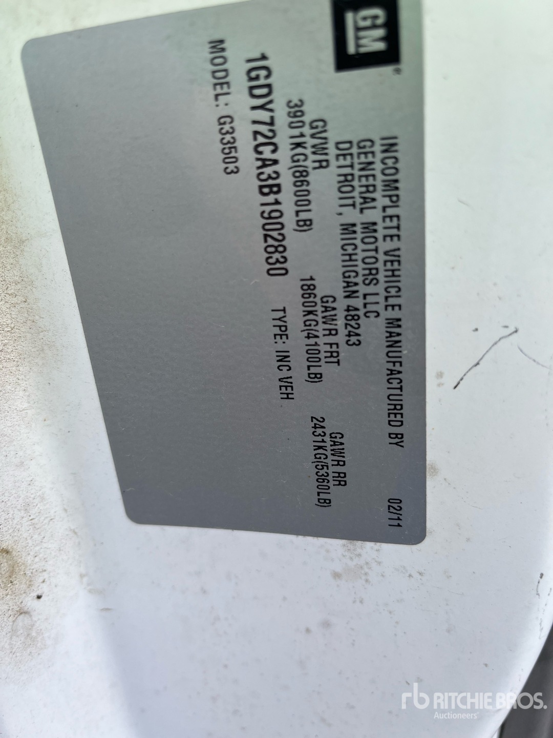 Photo of 2011 GMC SAVANA G3500