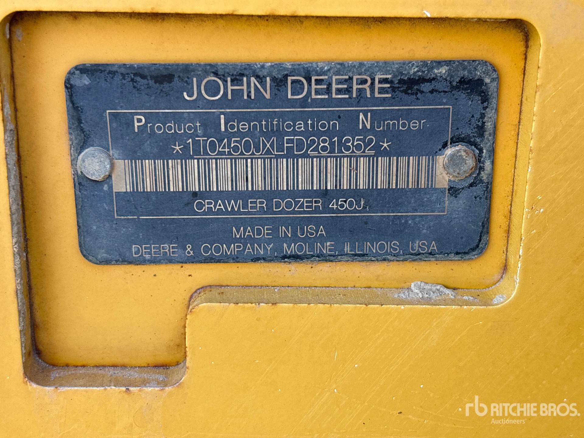 2015 John Deere 450J LT