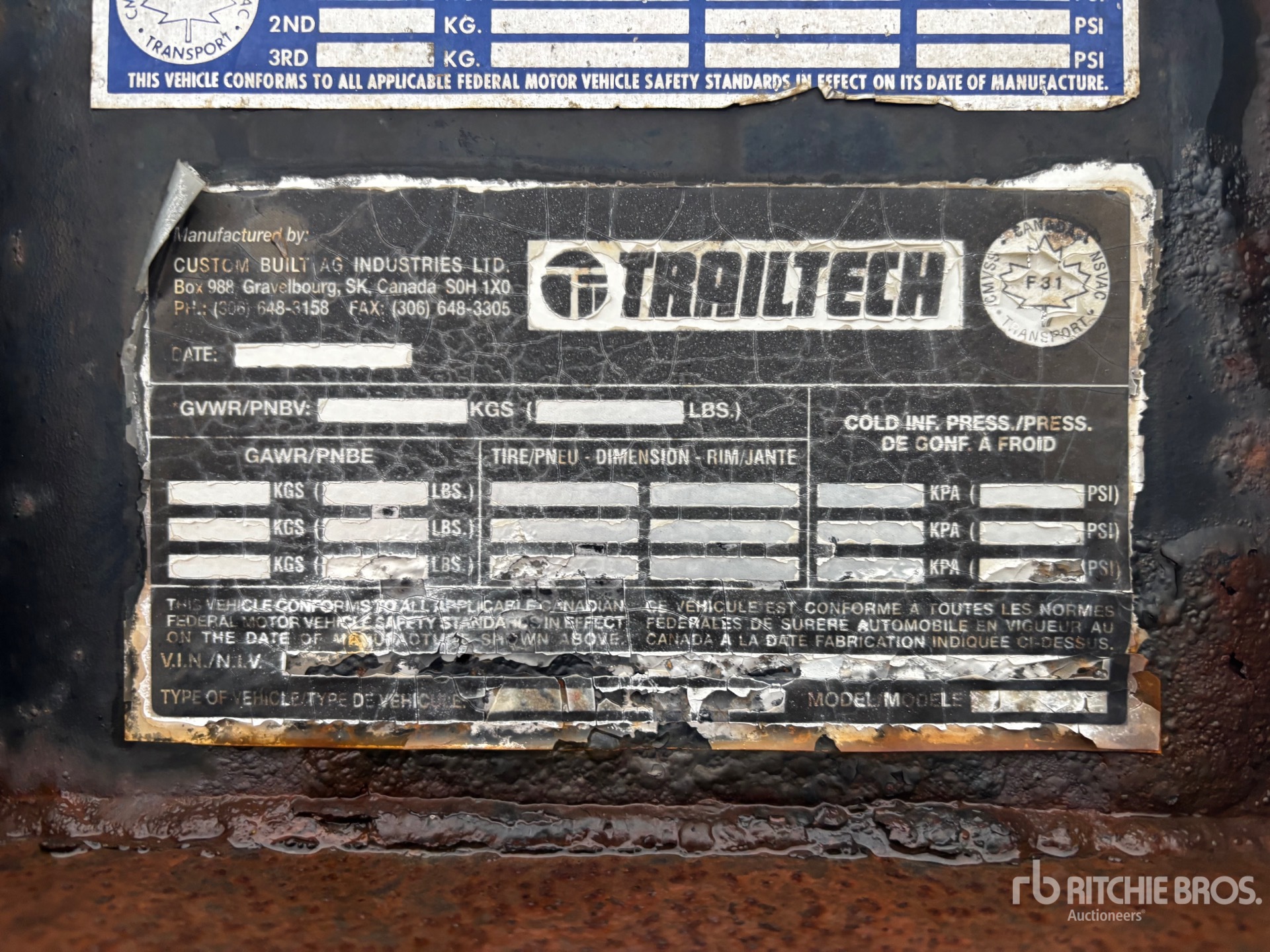 2000 Trailtech 30 FT T/A GOOSENECK