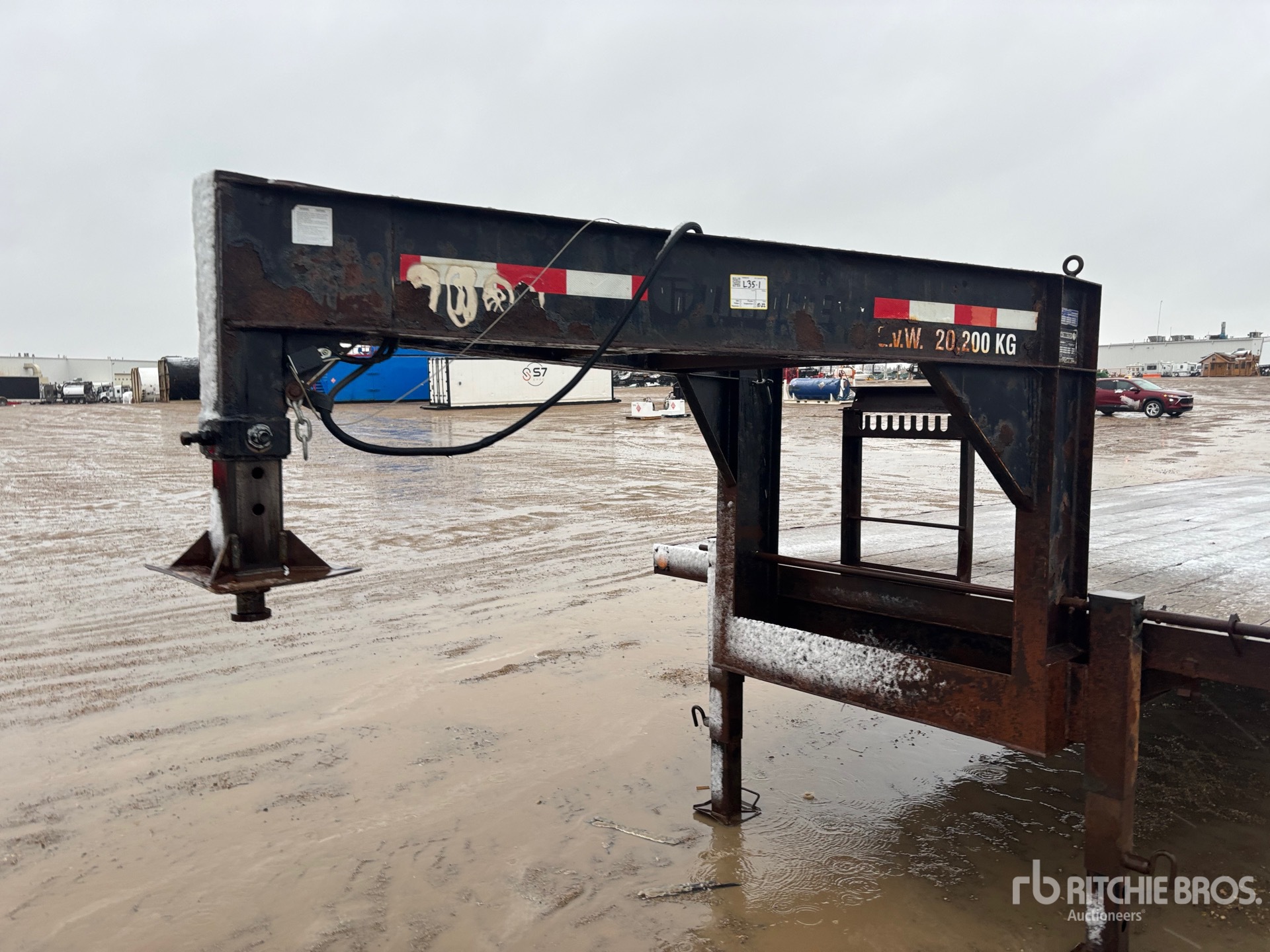 2000 Trailtech 30 FT T/A GOOSENECK