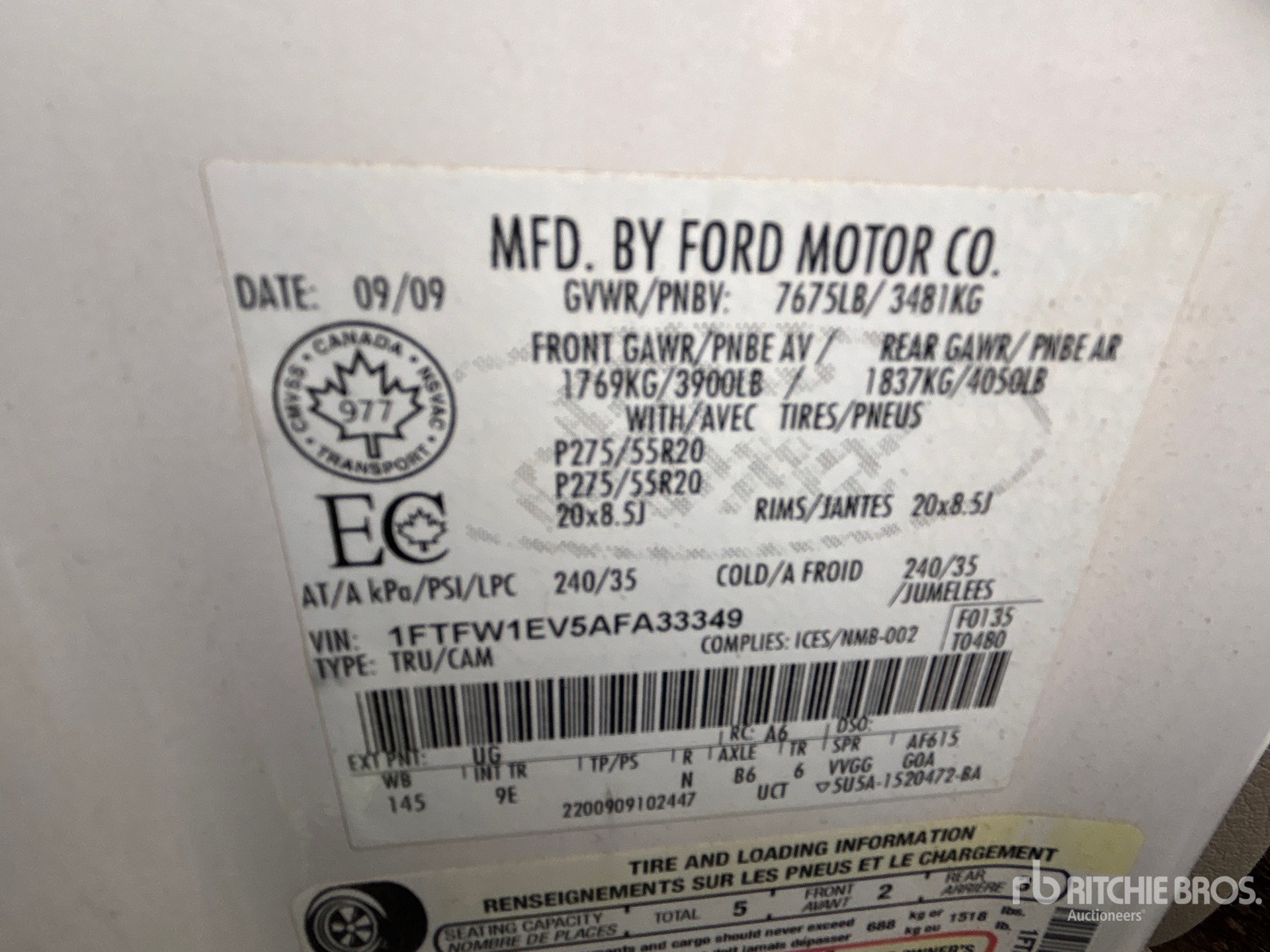 2010 Ford F-150