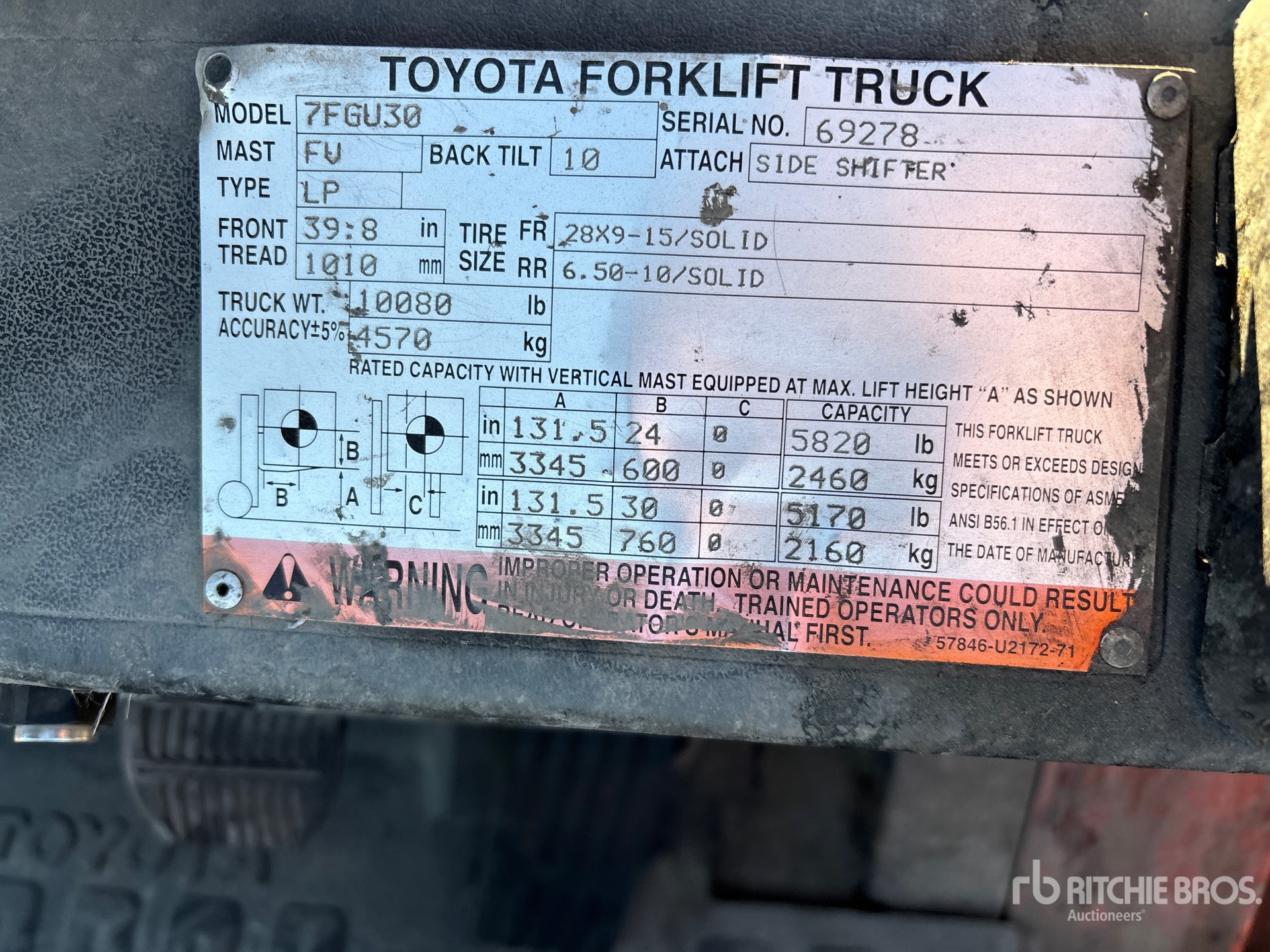 2006 Toyota 7FGU30