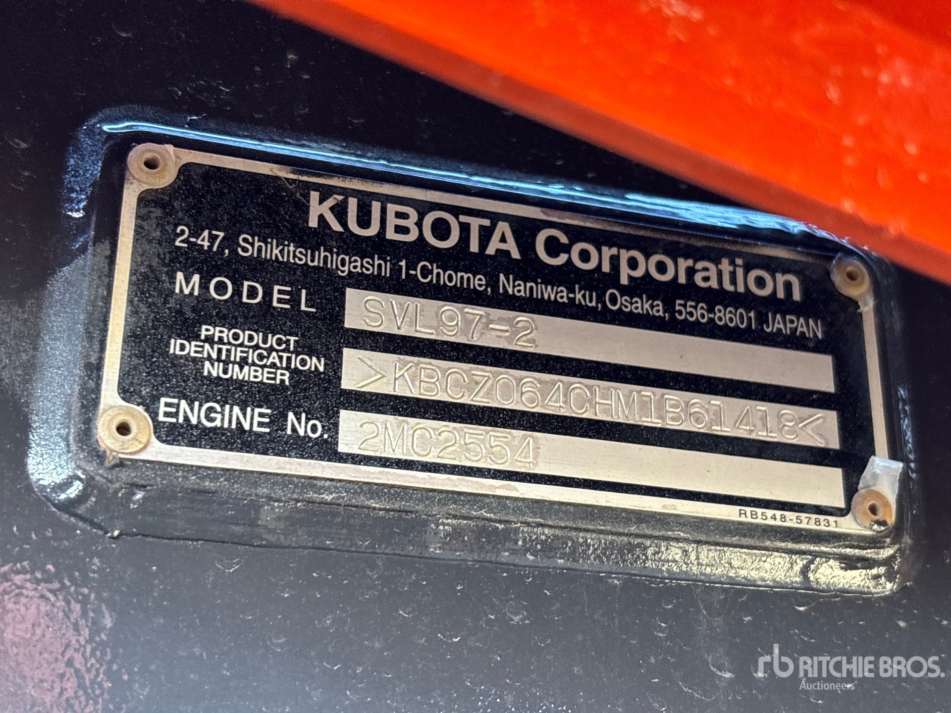 2021 Kubota SVL97-2