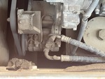 Engine with A/C Compressor