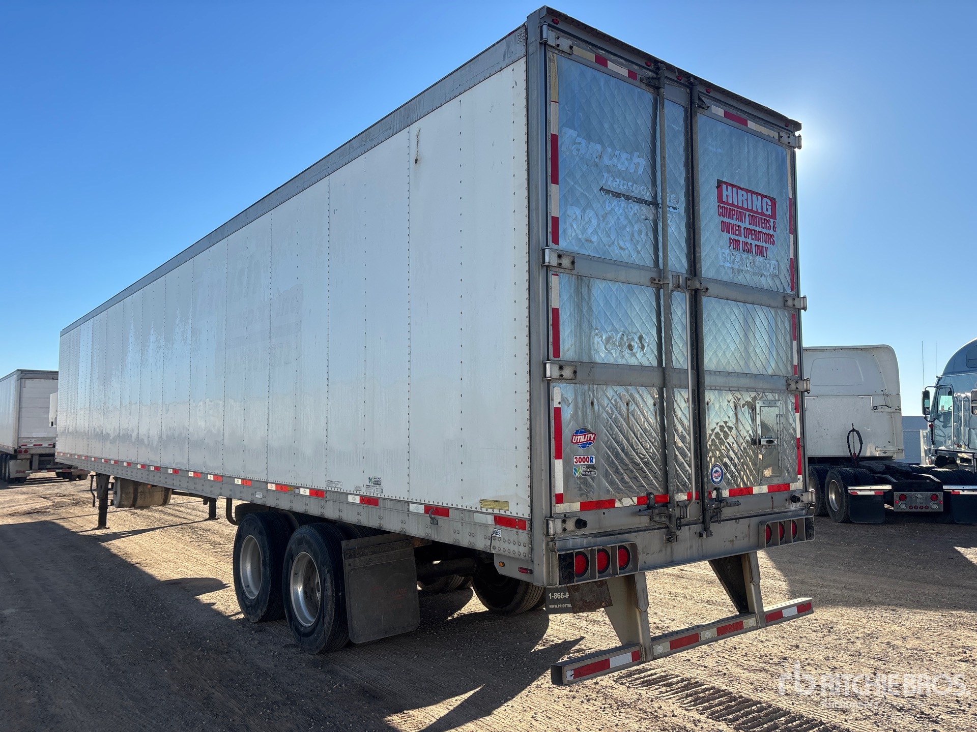 2018 Utility 53 FT X 102 IN T/A
