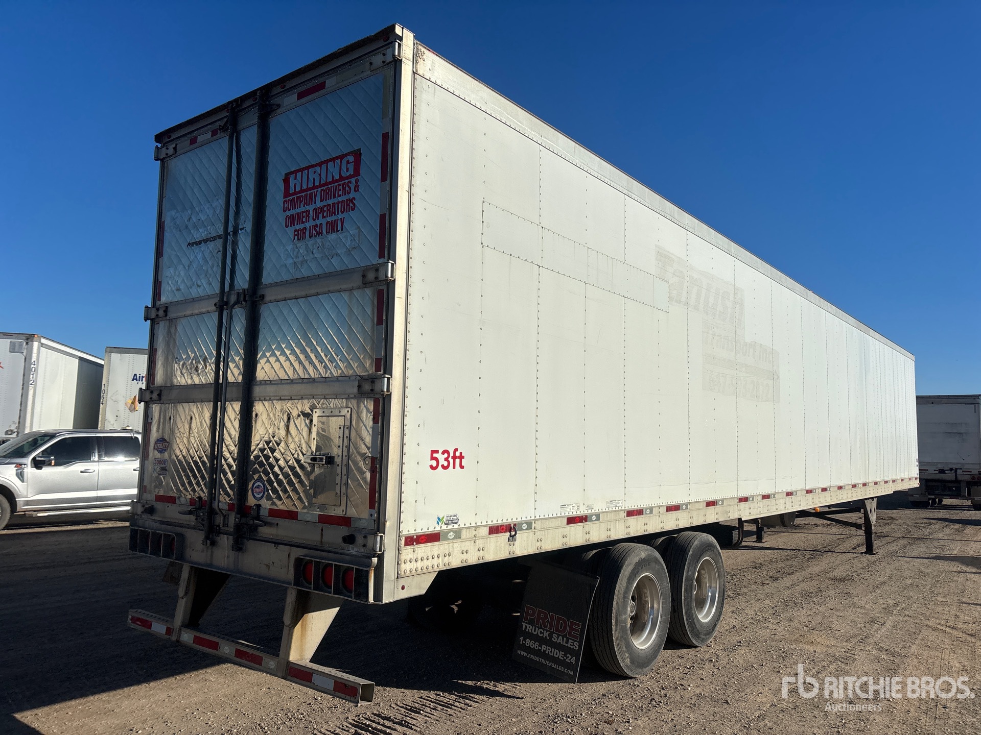 2018 Utility 53 FT X 102 IN T/A