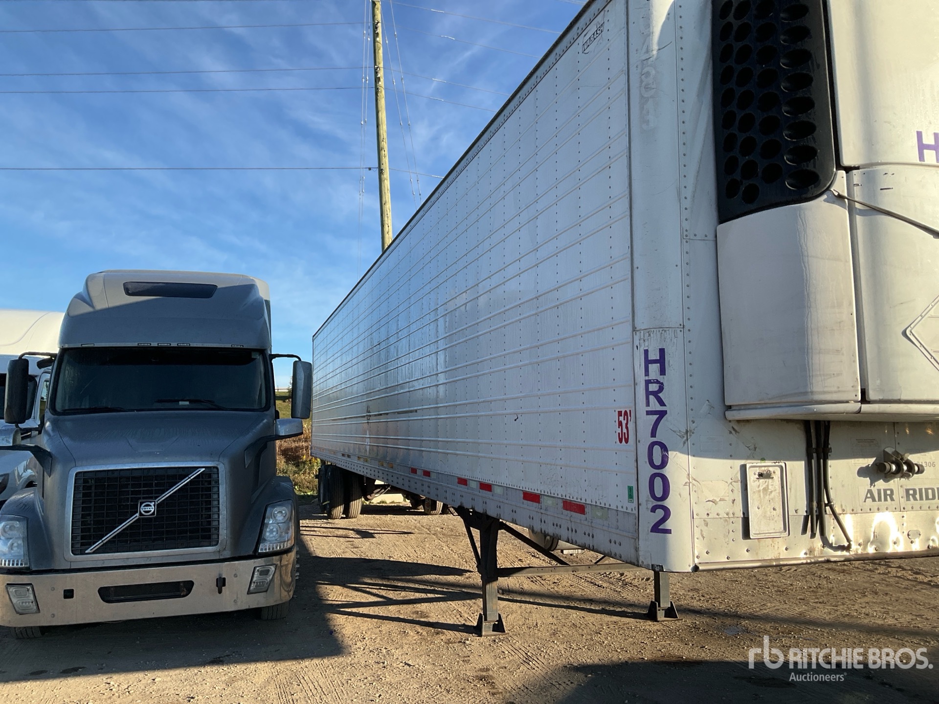 2013 Wabash 53 ft x 102 in T/A