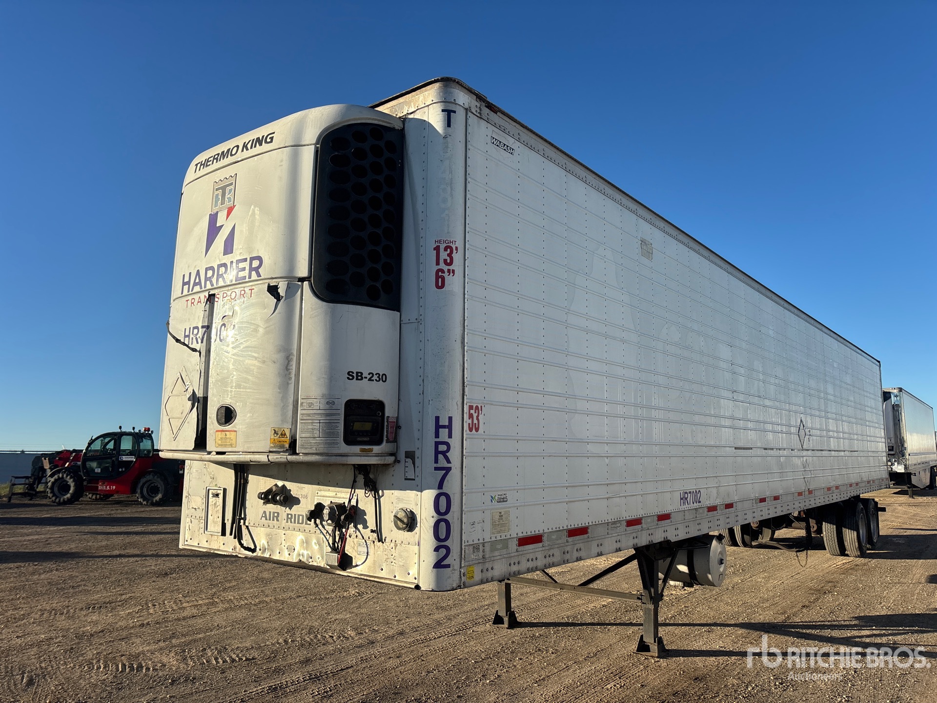2013 Wabash 53 ft x 102 in T/A