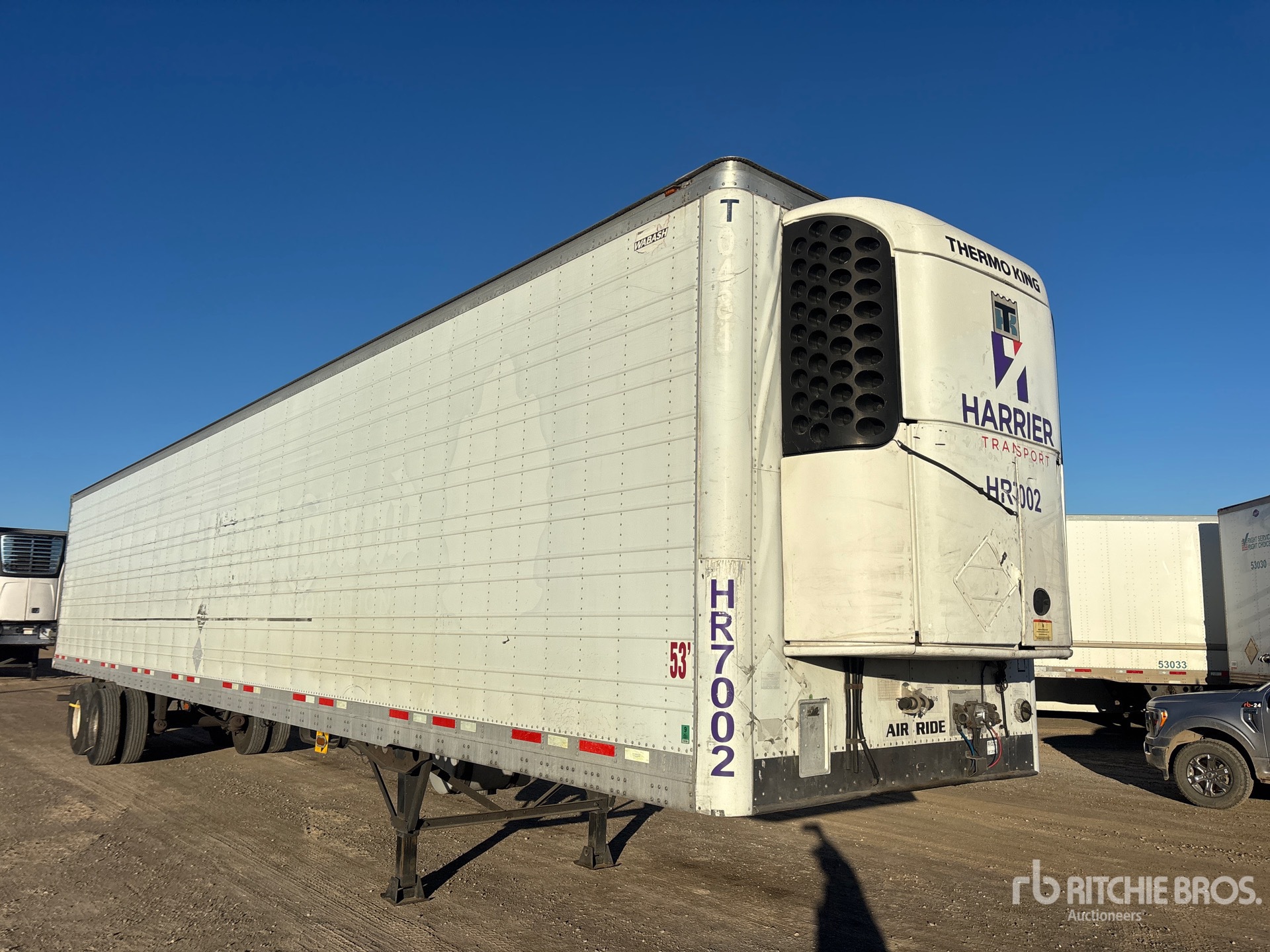 2013 Wabash 53 ft x 102 in T/A