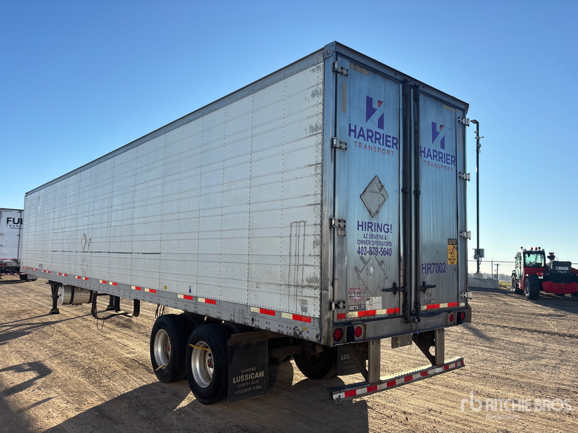 2013 Wabash 53 ft x 102 in T/A