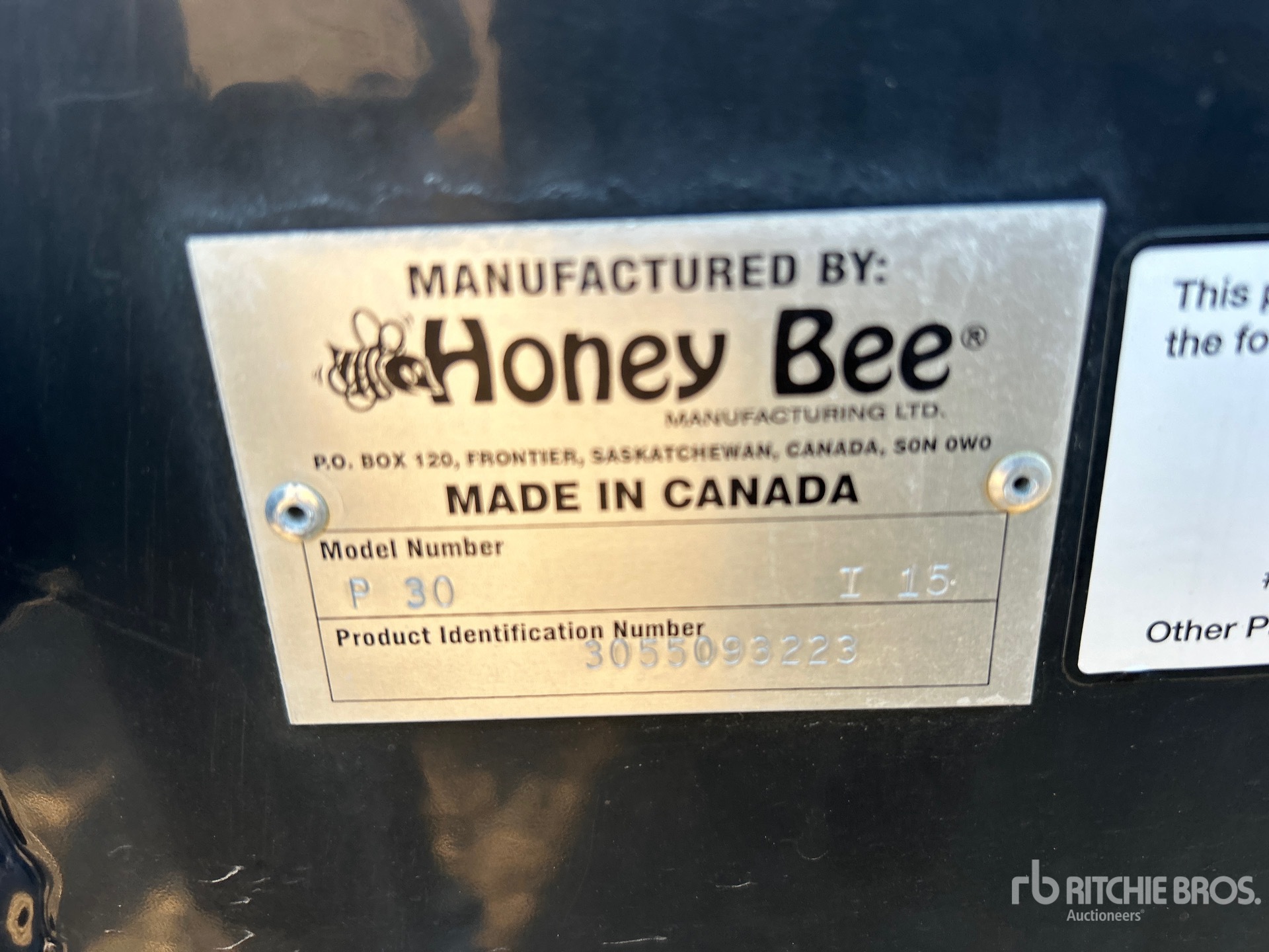 2009 Honey Bee P30